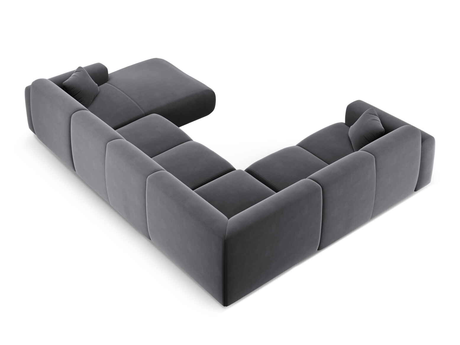 Minkštas kampas Talfere 107 (Casino Graphite)