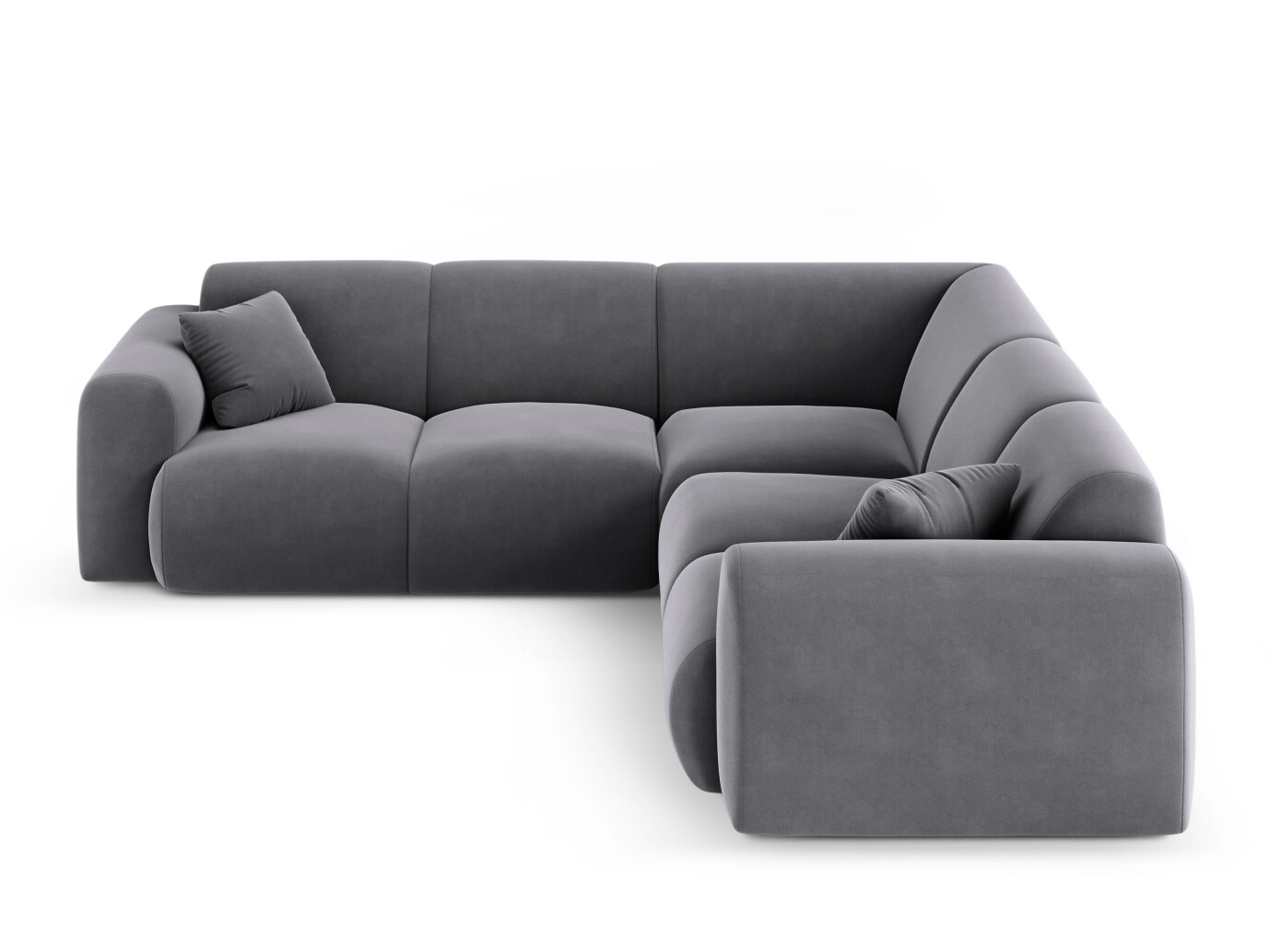 Minkštas kampas Talfere 108 (Casino Graphite)