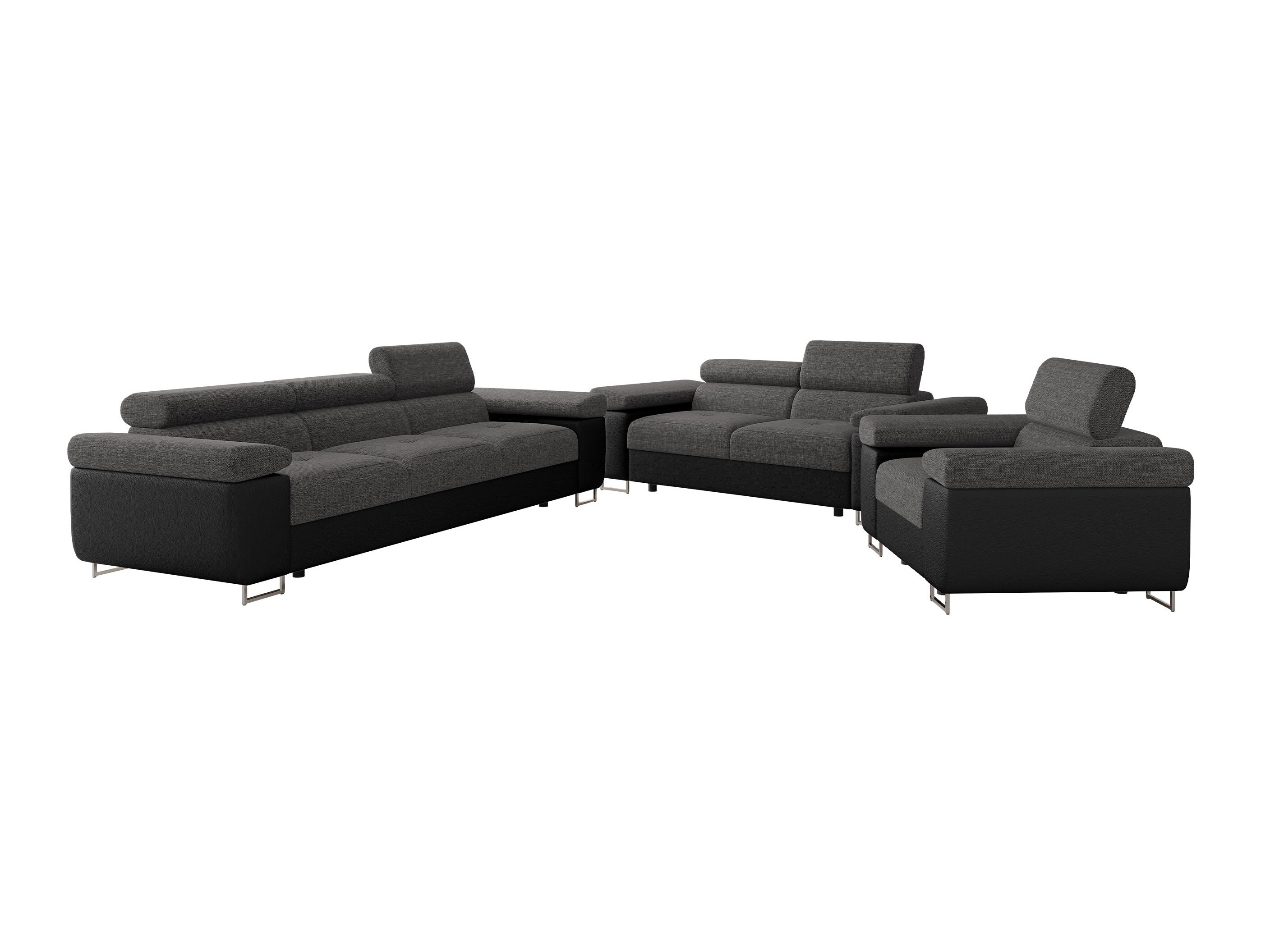 Minkštų baldų komplektas Comfivo Vinetum (Soft 011 + Lux 06)