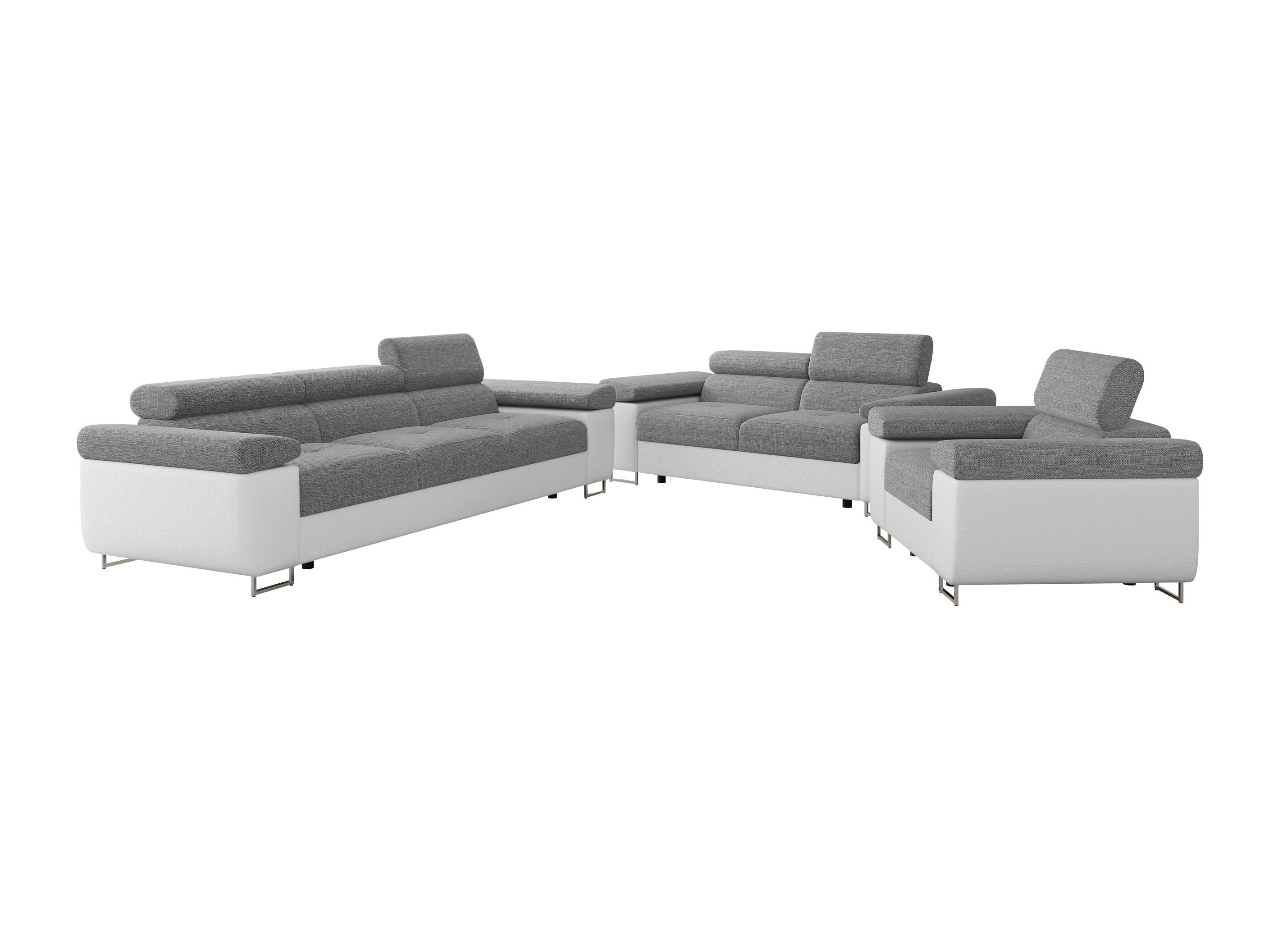 Minkštų baldų komplektas Comfivo Vinetum (Soft 017 + Lux 05)