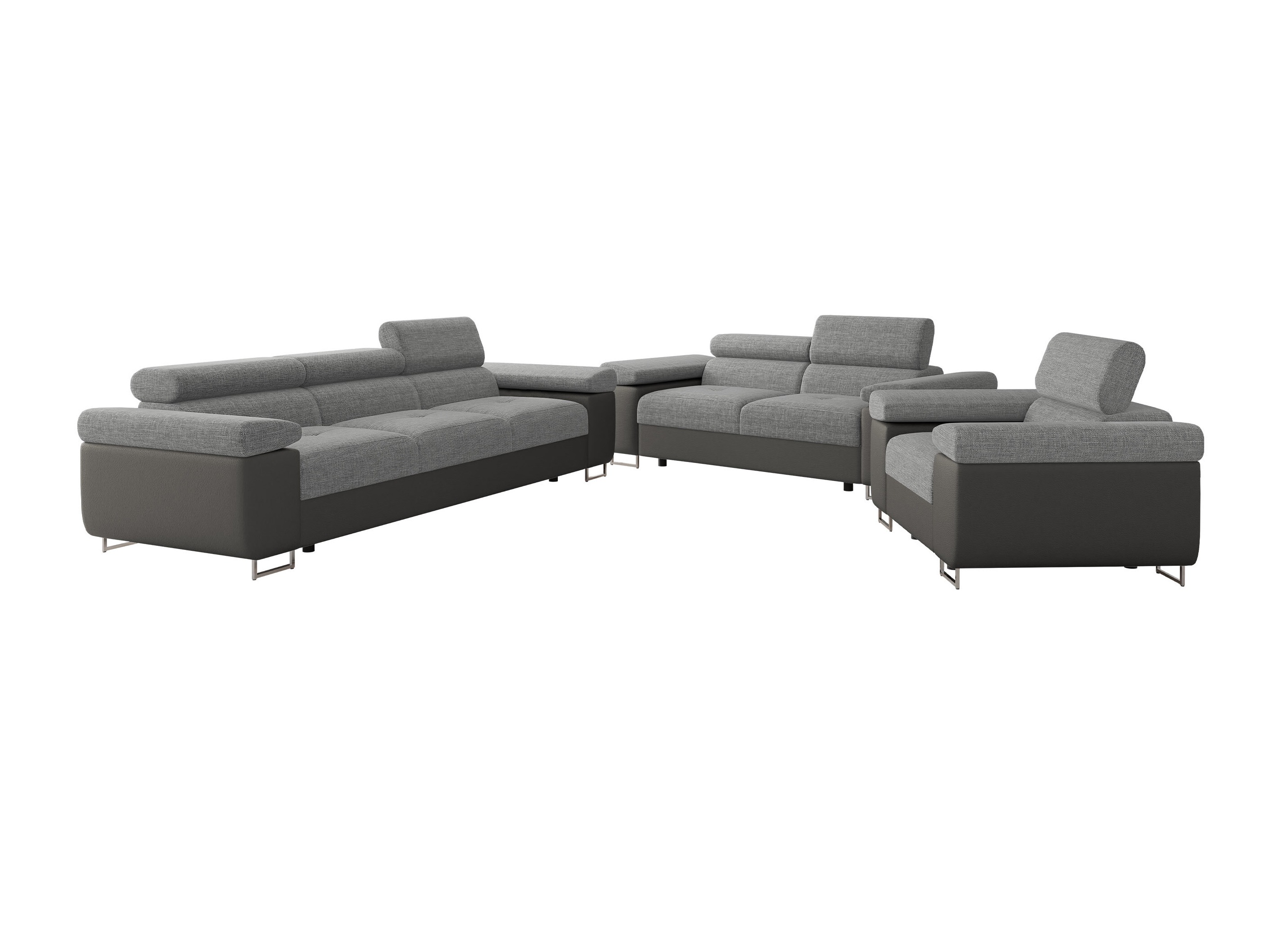 Minkštų baldų komplektas Comfivo Vinetum (Soft 029 + Lux 05)