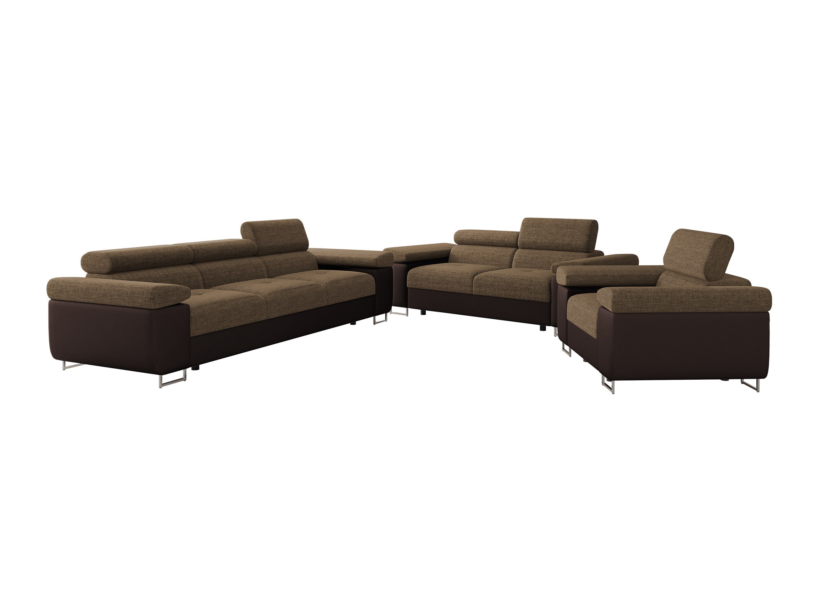 Minkštų baldų komplektas Comfivo Vinetum (Soft 066 + Lux 03)