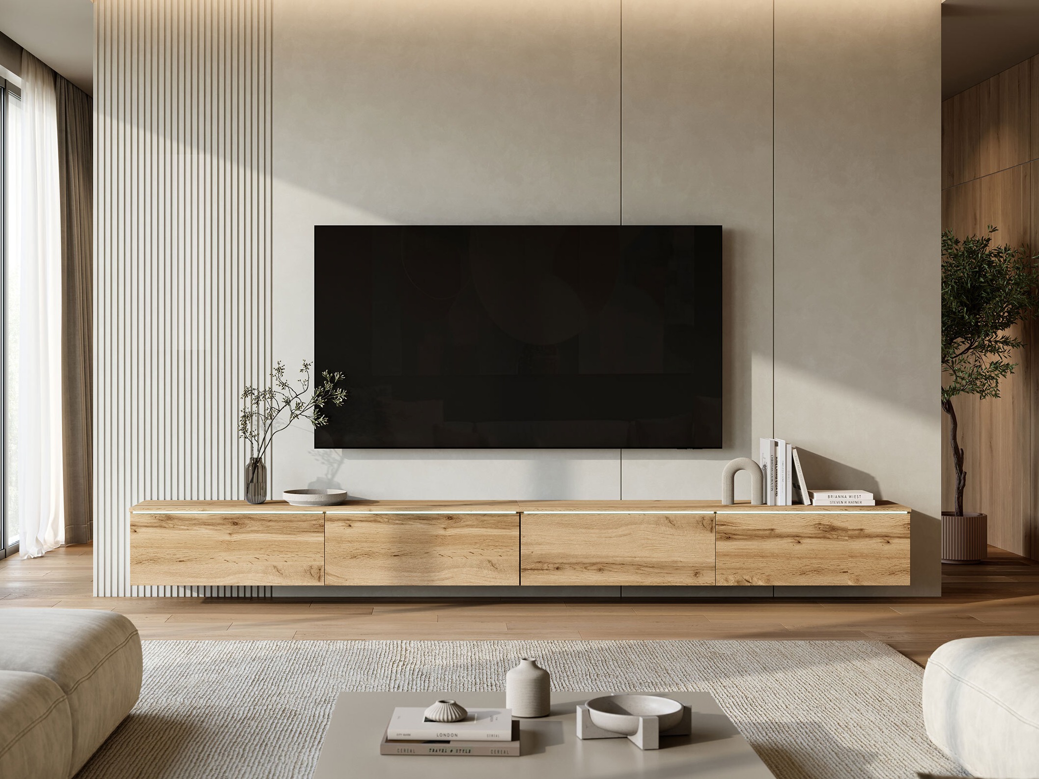 TV staliukas Sarasota 199 (Votan ąžuolas)
