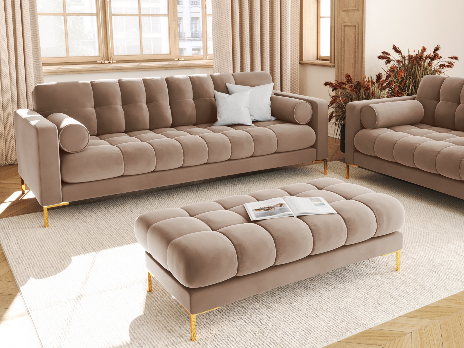 Sofa Calelbe 111 (Bluvel 28)