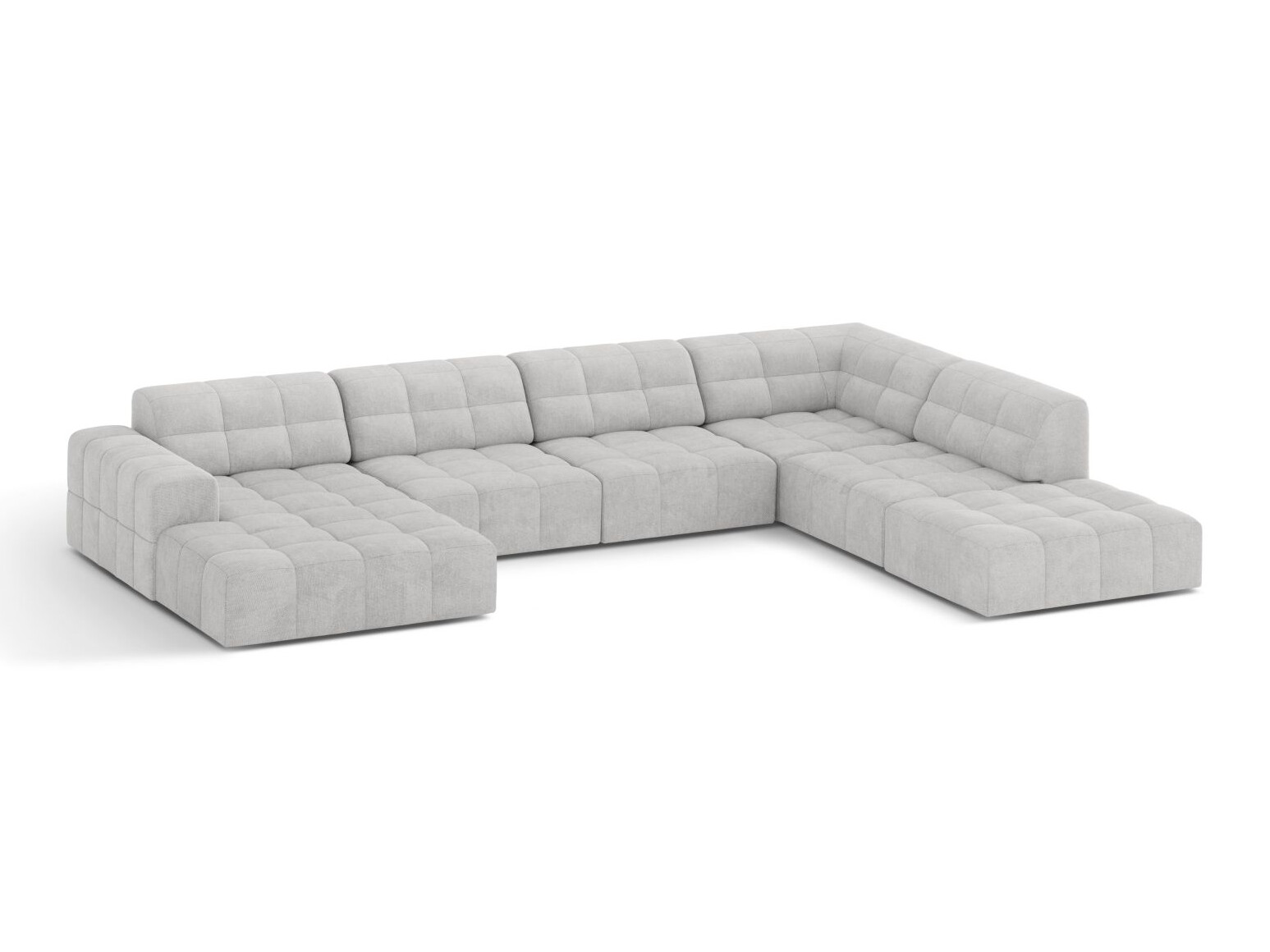 Minkštas kampas Venenoe 111 (Eden 17 Sidabrinė)