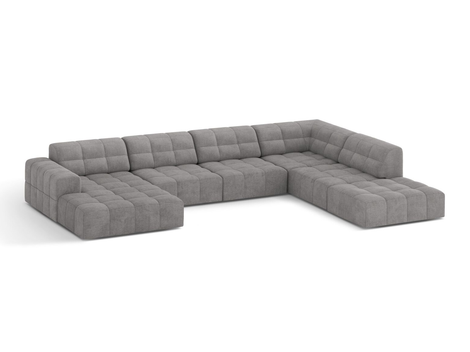 Minkštas kampas Venenoe 111 (Eden 18 Pilka)