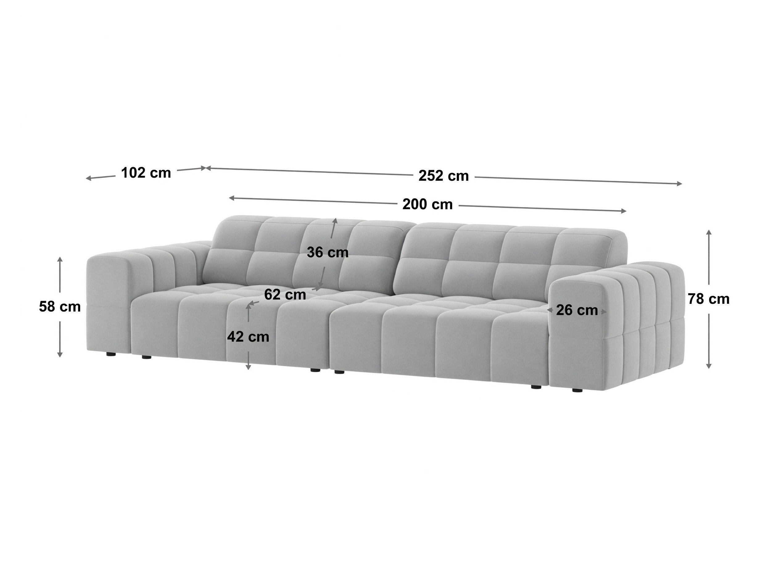 Sofa Venenoe 113 (Venus 2930)