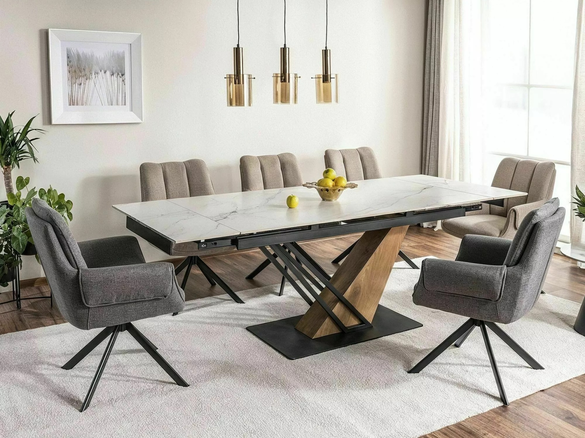 Kėdė Detroit 965 (Pilka)