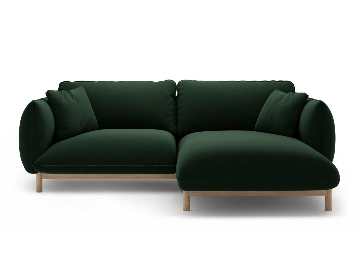 Minkštas kampas Romvese 105 (Casino Deep Green)