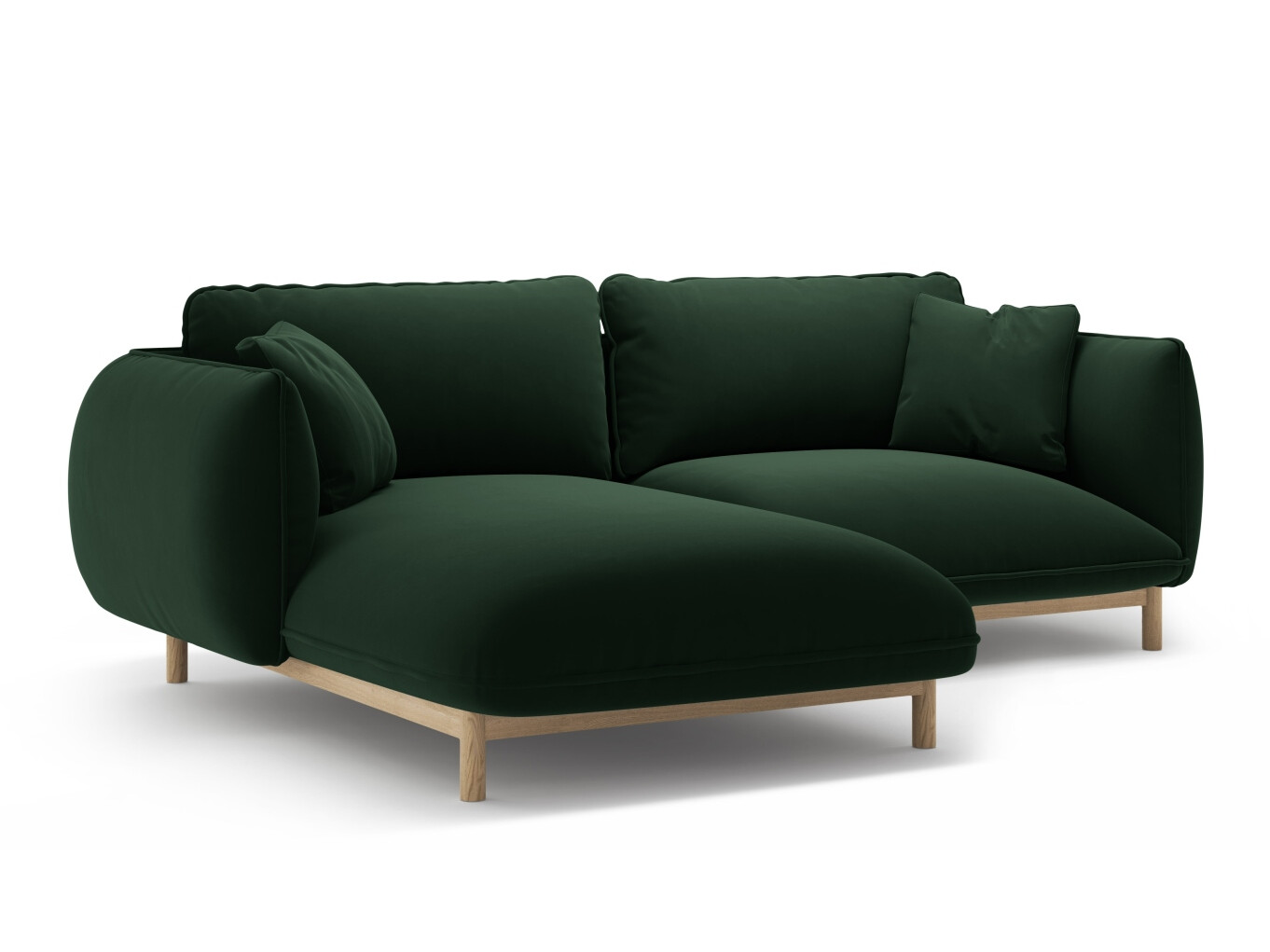 Minkštas kampas Romvese 105 (Casino Deep Green)