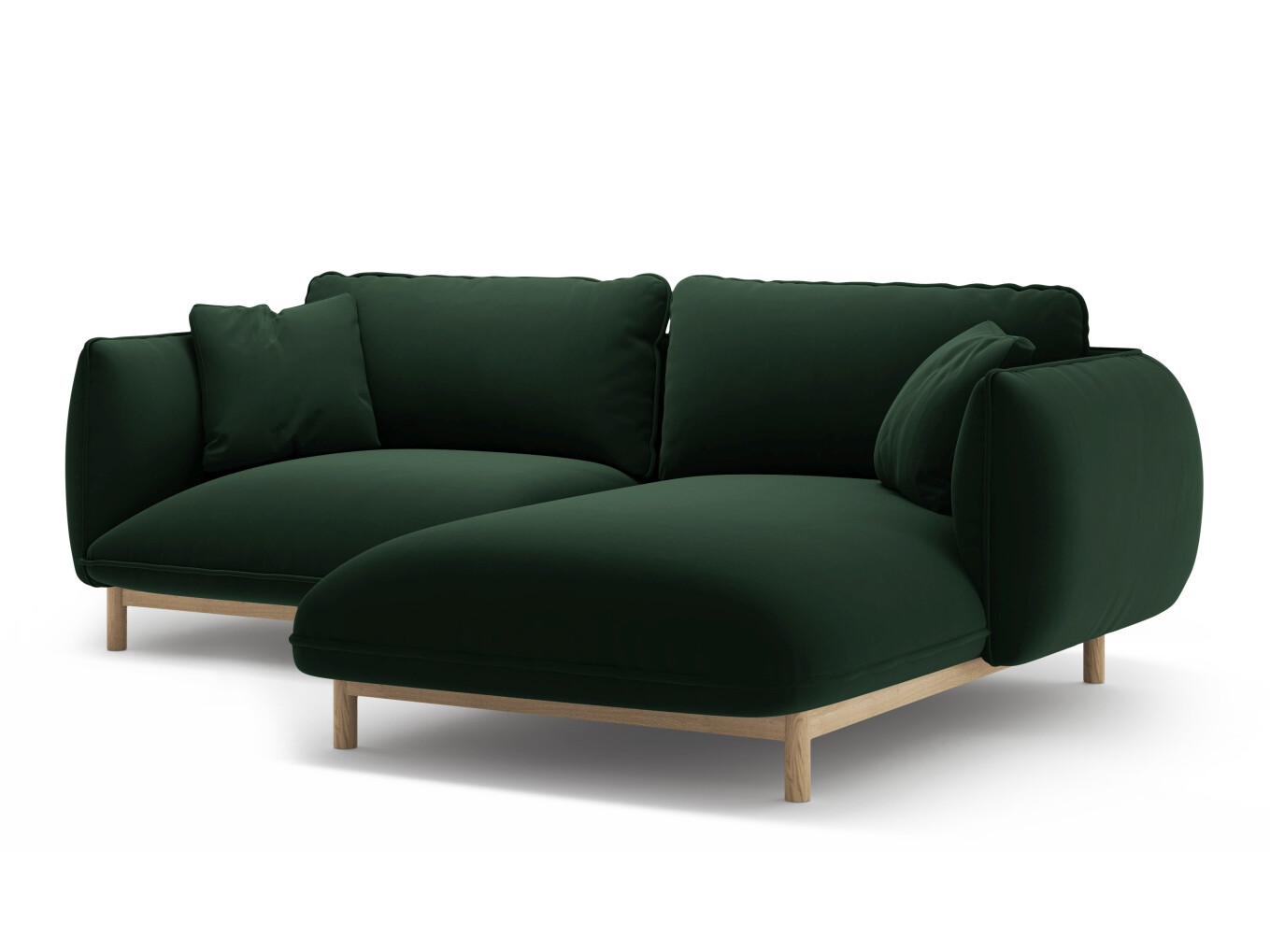 Minkštas kampas Romvese 105 (Casino Deep Green)