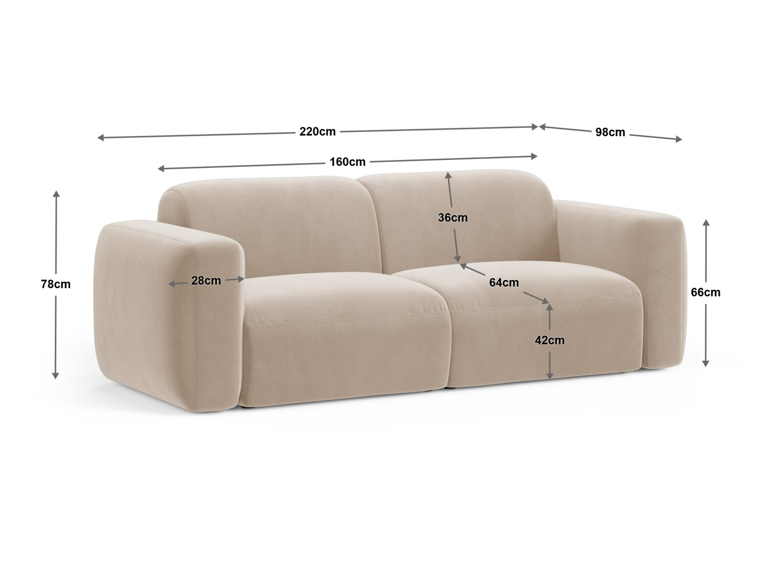 Sofa Serduna 104 (Salvador 19)