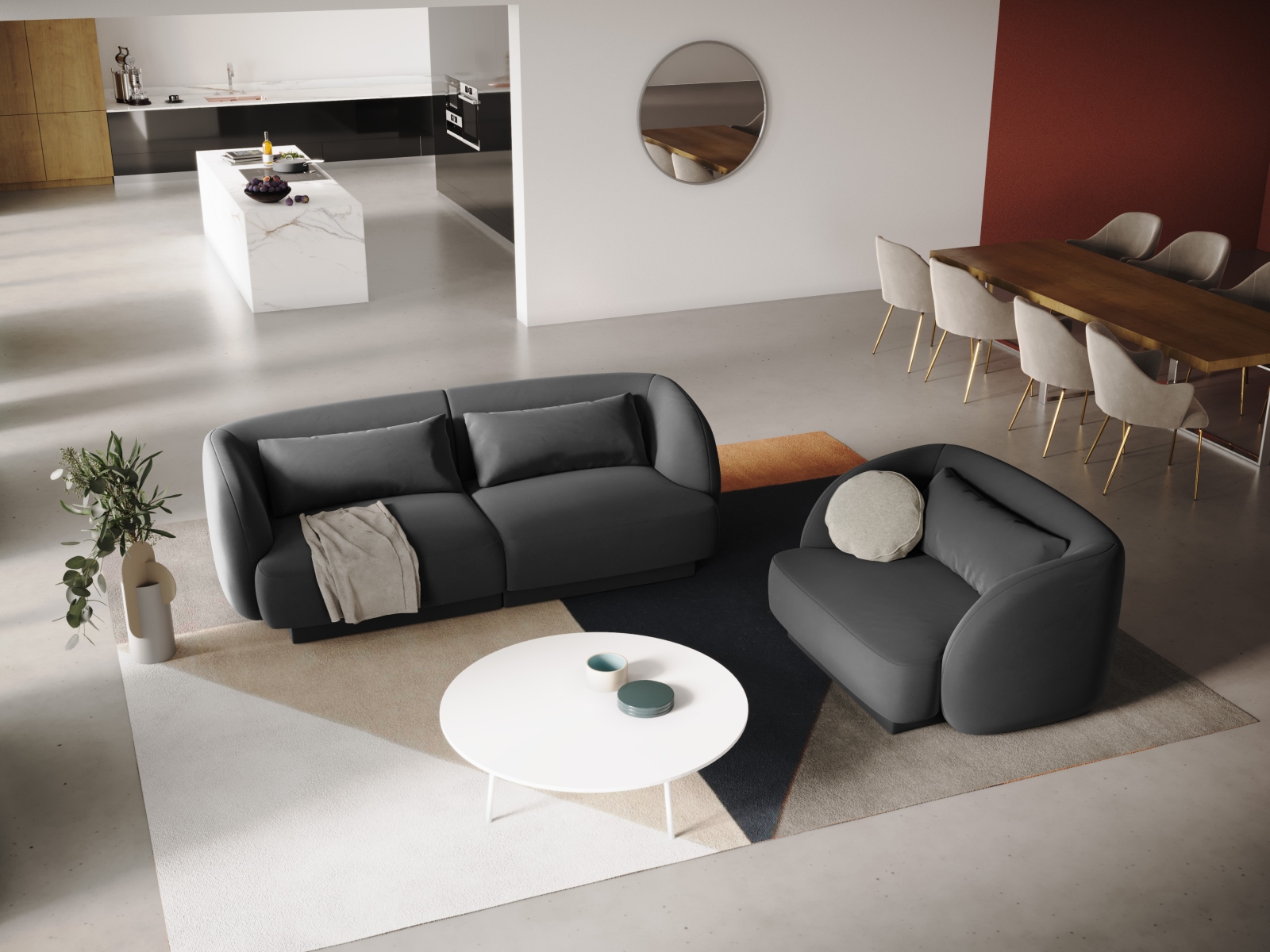 Sofa Feltoro 101 (Bluvel 14)