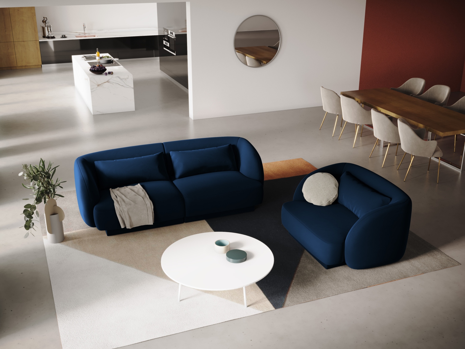 Sofa Feltoro 101 (Bluvel 86)