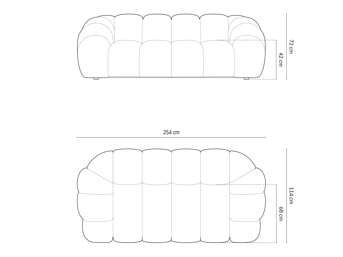 Sofa Cirnolu 101 (Bubble 10)