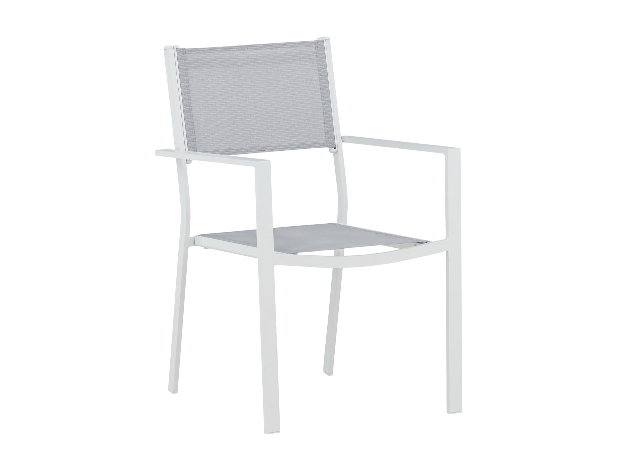 Lauko kėdė Dallas 746 (Balta + Pilka)