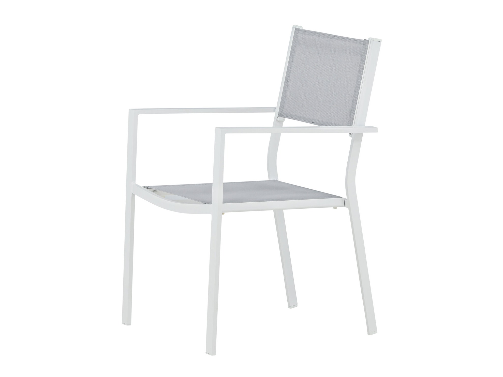 Lauko kėdė Dallas 746 (Balta + Pilka)