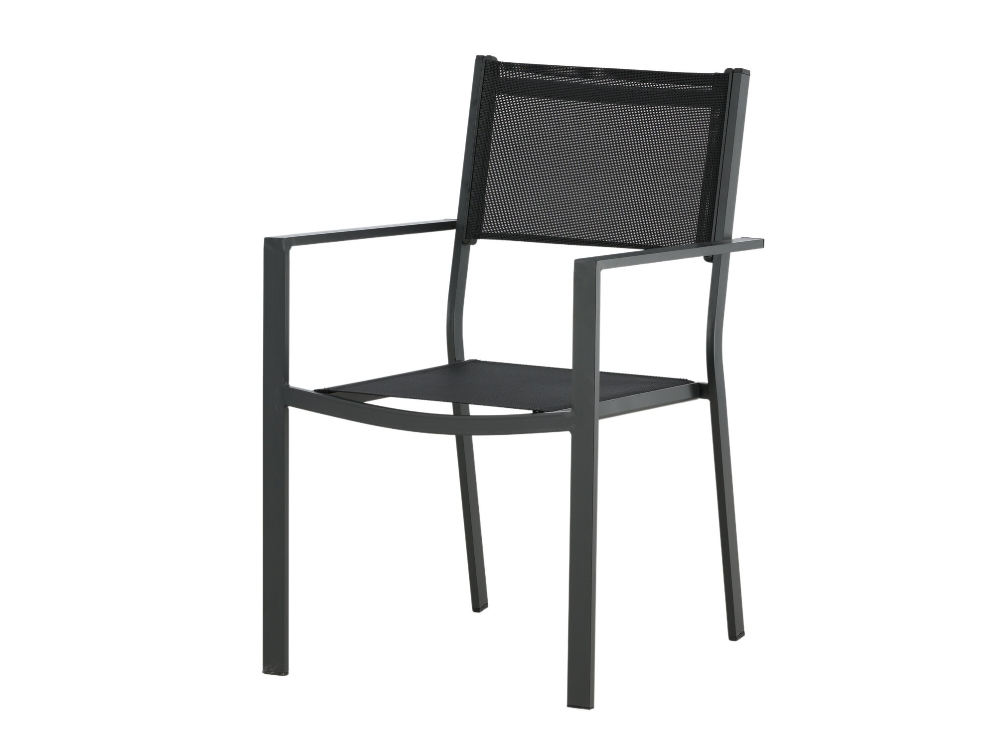Lauko kėdė Dallas 746 (Juoda + Šviesi pilka)