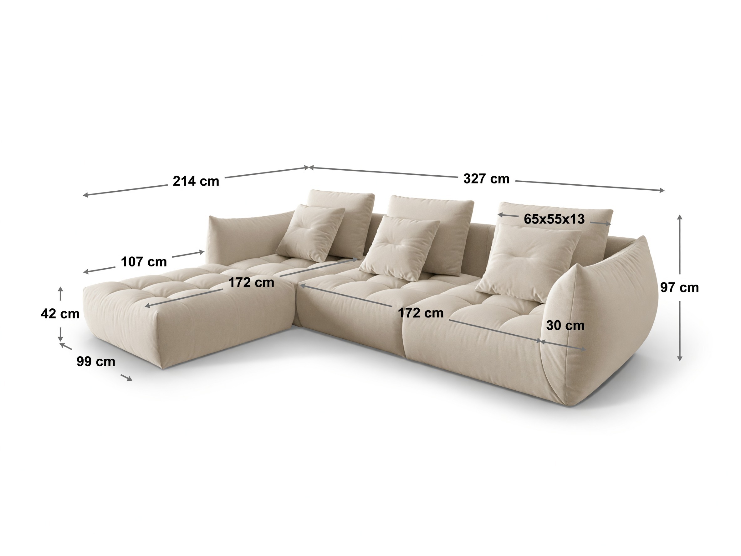Modulinis minkštas kampas Benorli 103 (Wind 77)