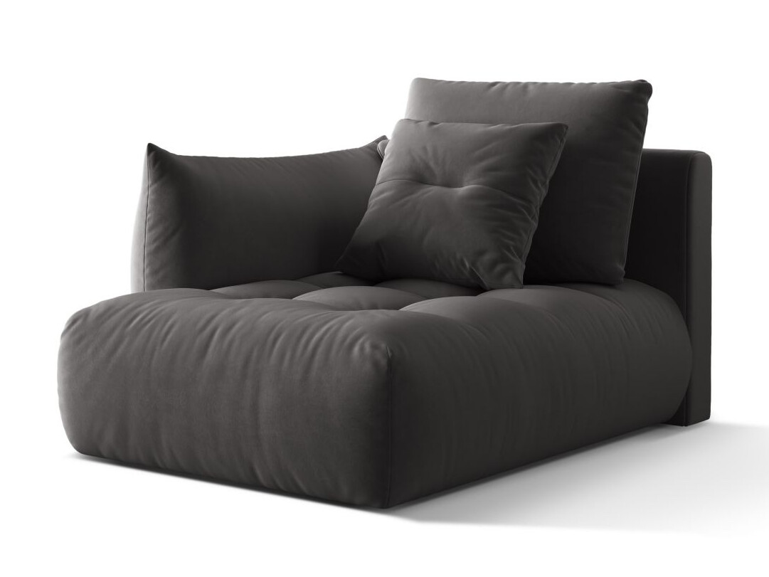 Modulinė sėdimoji dalis Benorli 110 (Casino Graphite)