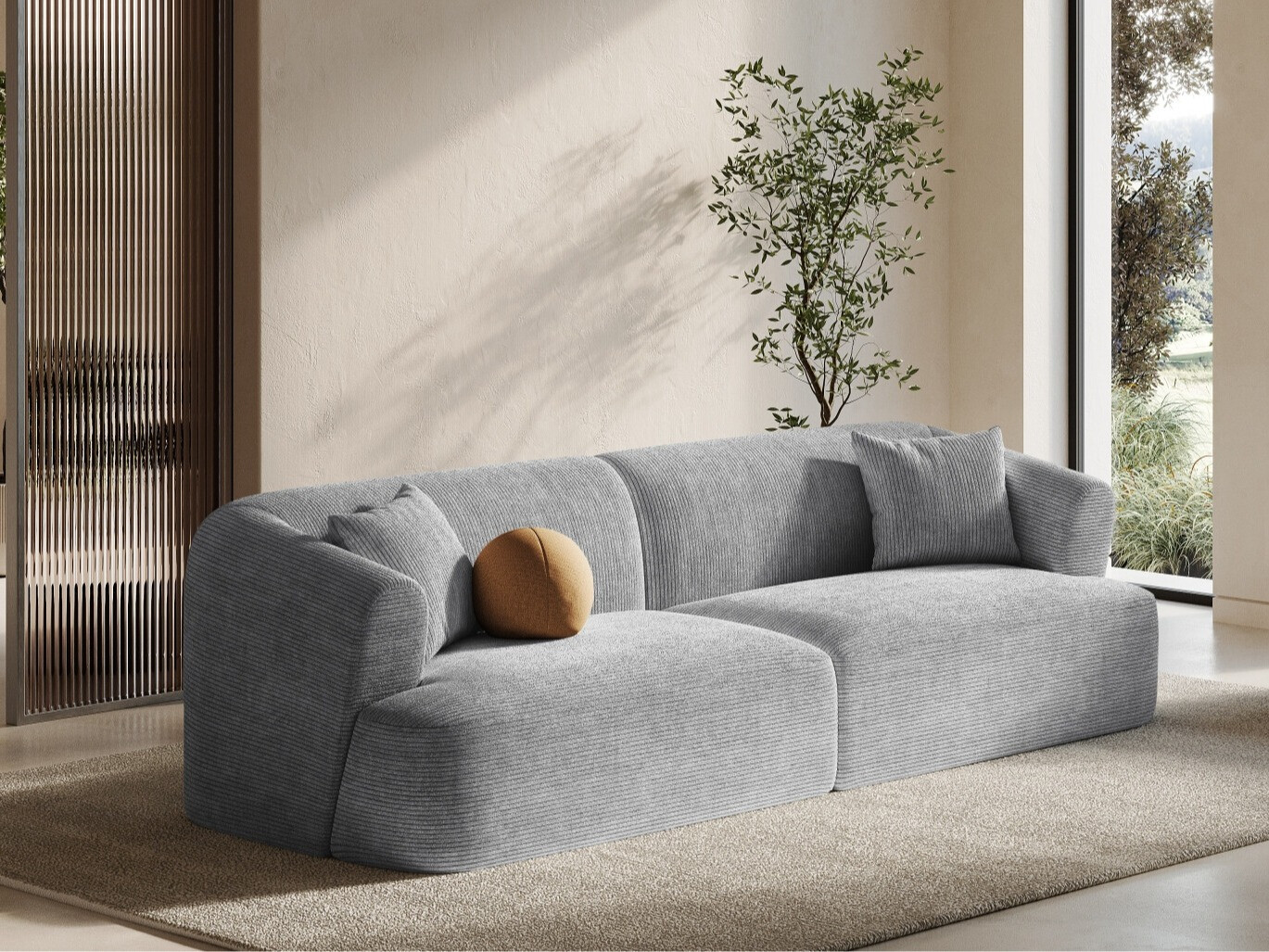 Sofa Felrevu 107 (Lincoln 84D)