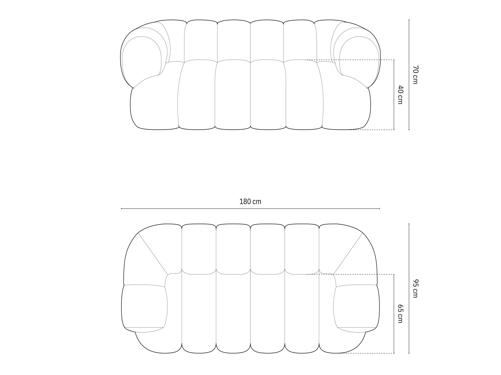 Sofa Calvero 101 (Vogue 01)
