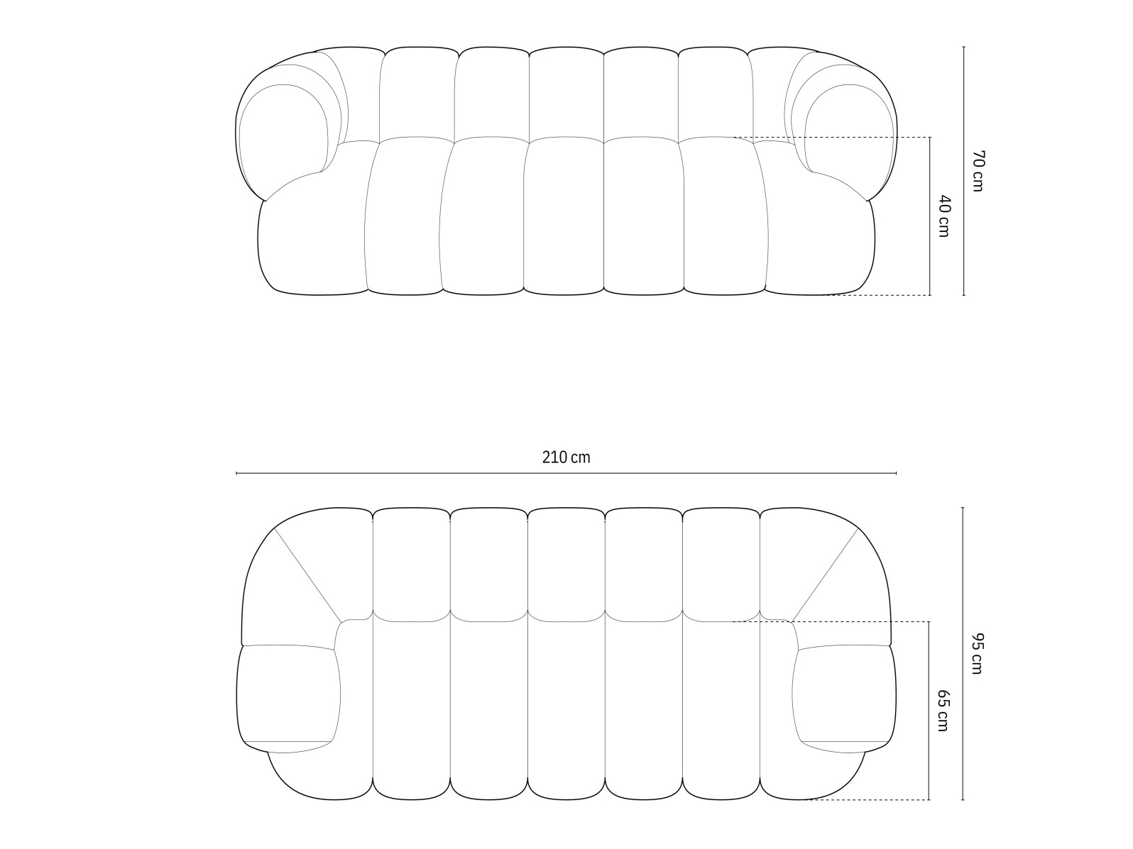 Sofa Calvero 102 (Eden 10)
