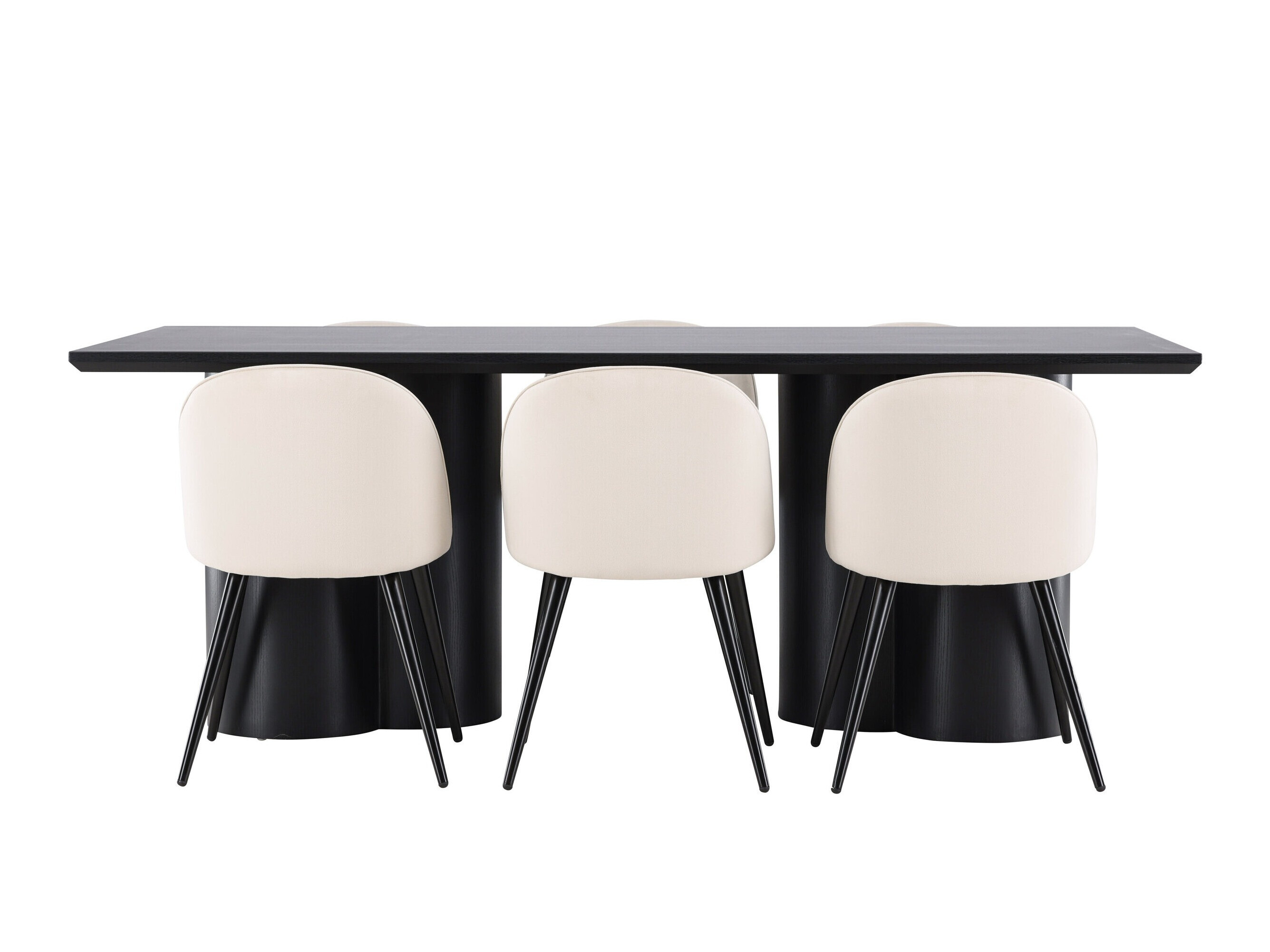 Valgomojo komplektas Dallas 5330 (Juoda)