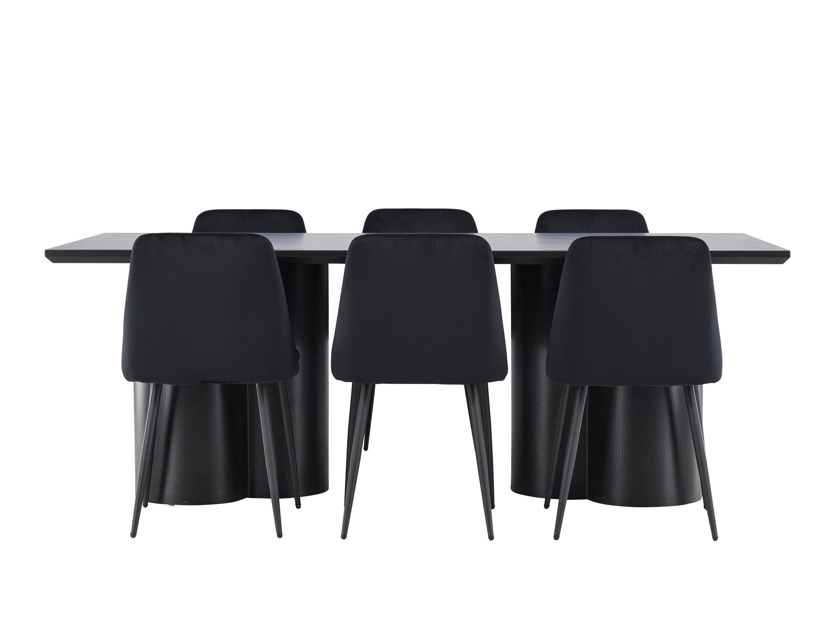 Valgomojo komplektas Dallas 5182 (Juoda)