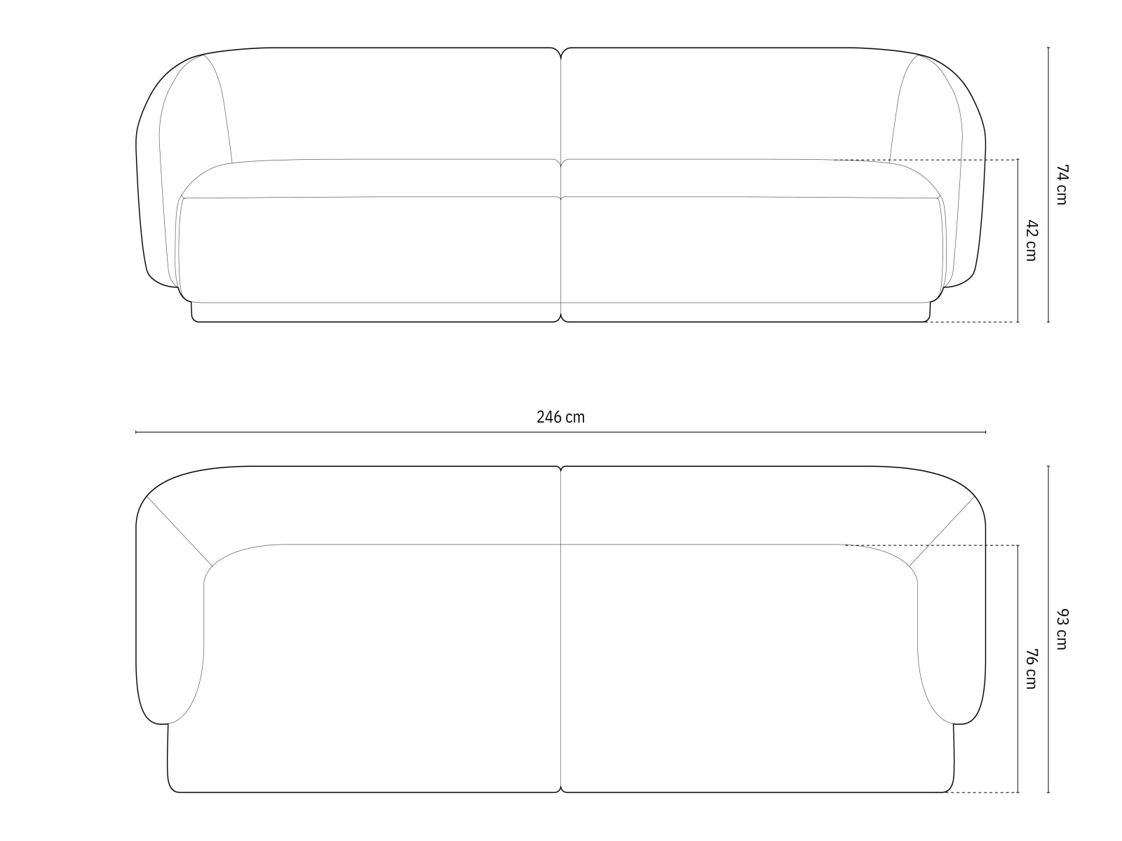 Sofa Larelbu 105 (Salvador 14)