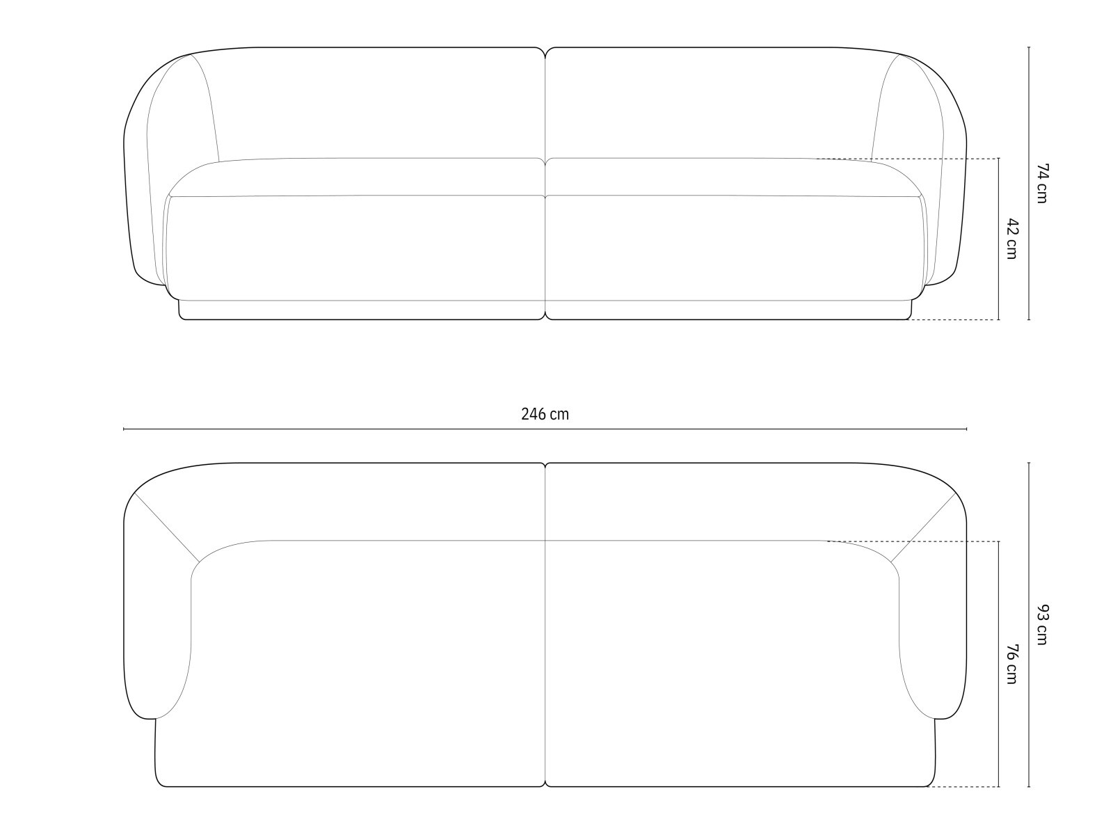Sofa Larelbu 105 (Salvador 01)