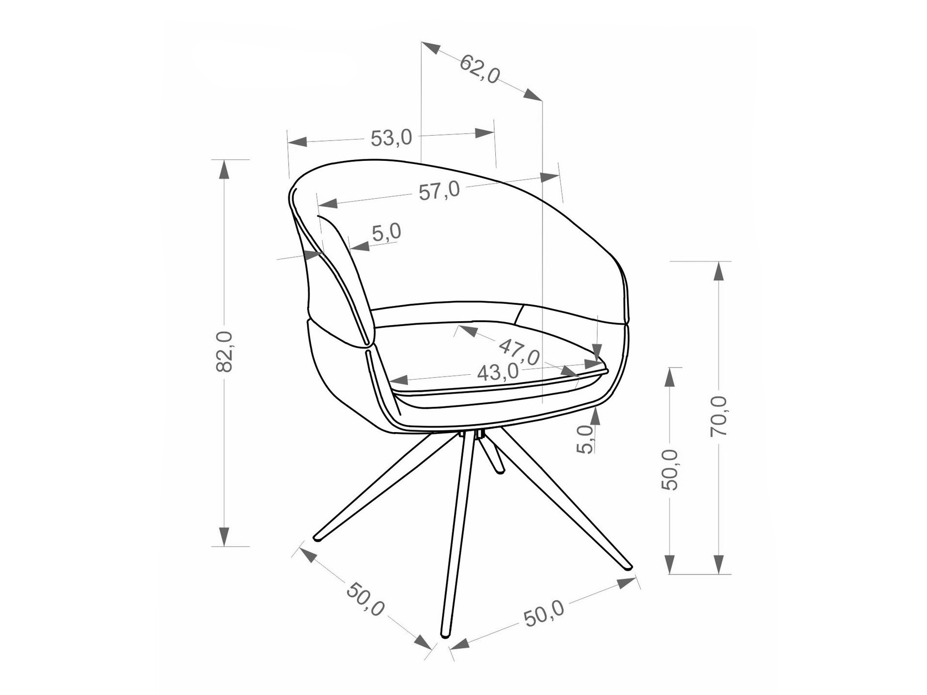 Kėdė Houston 2154 (Monte 26)