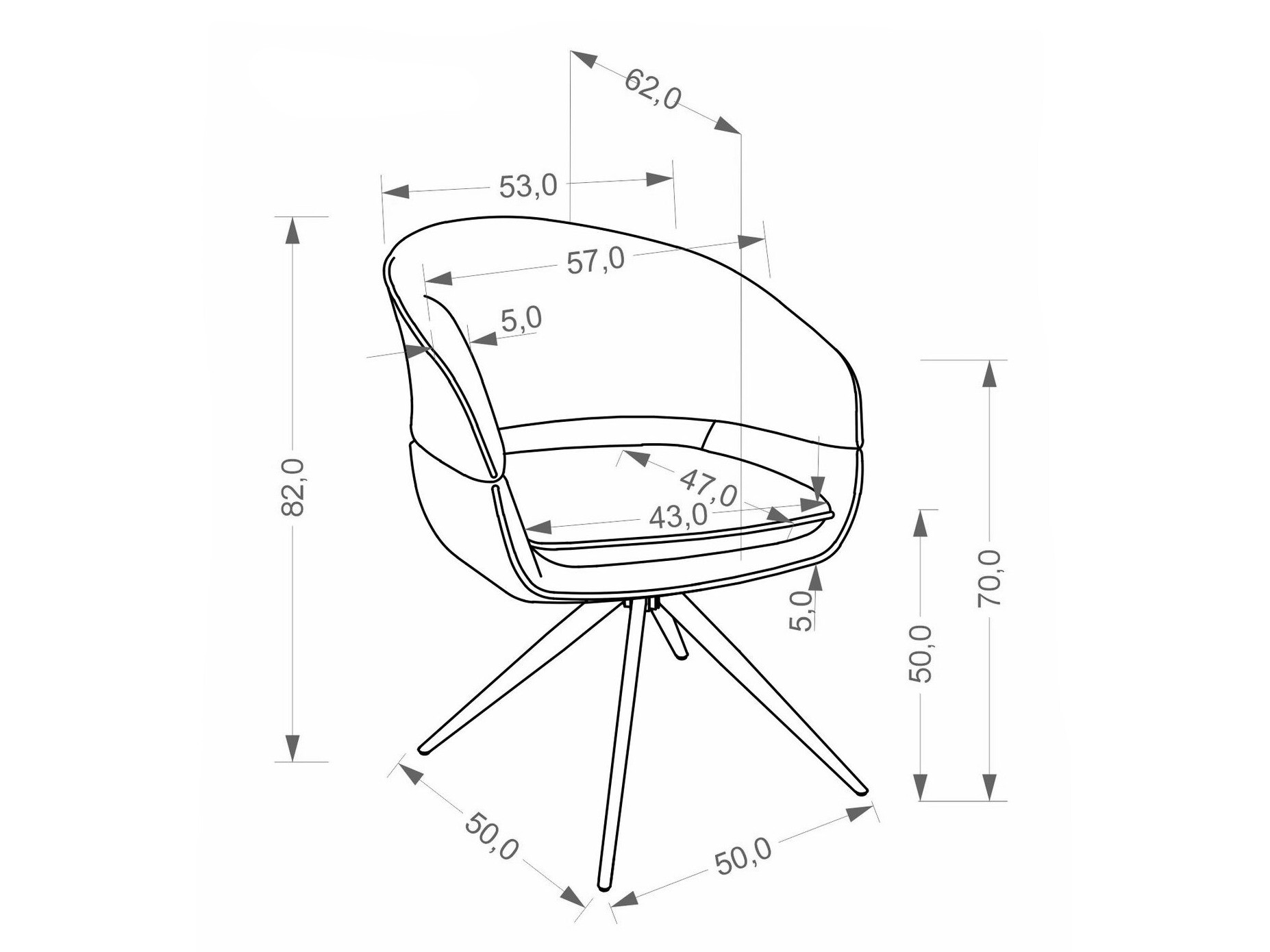Kėdė Houston 2154 (Monte 11)