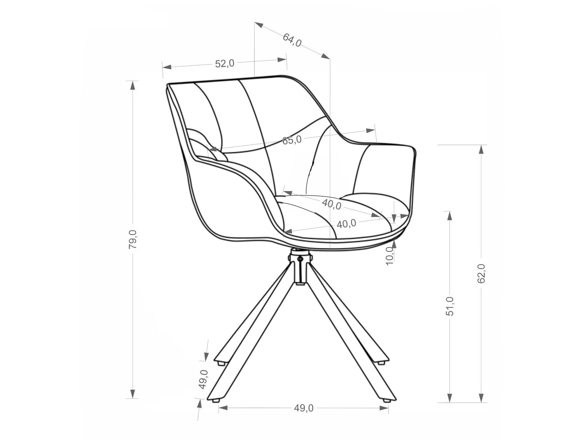 Kėdė Houston 2155 (Mavel 14)