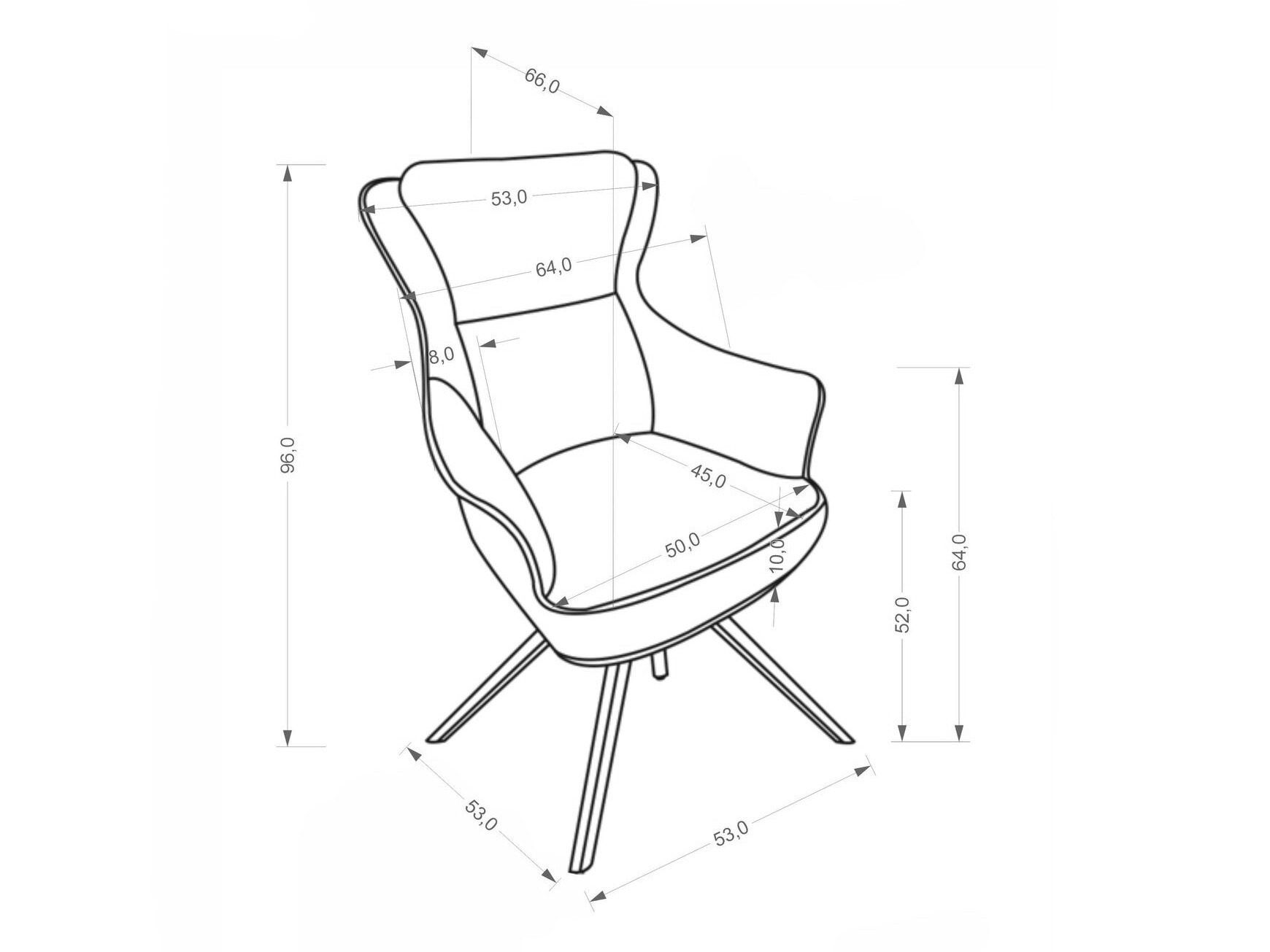 Kėdė Houston 2156 (Raven 30)