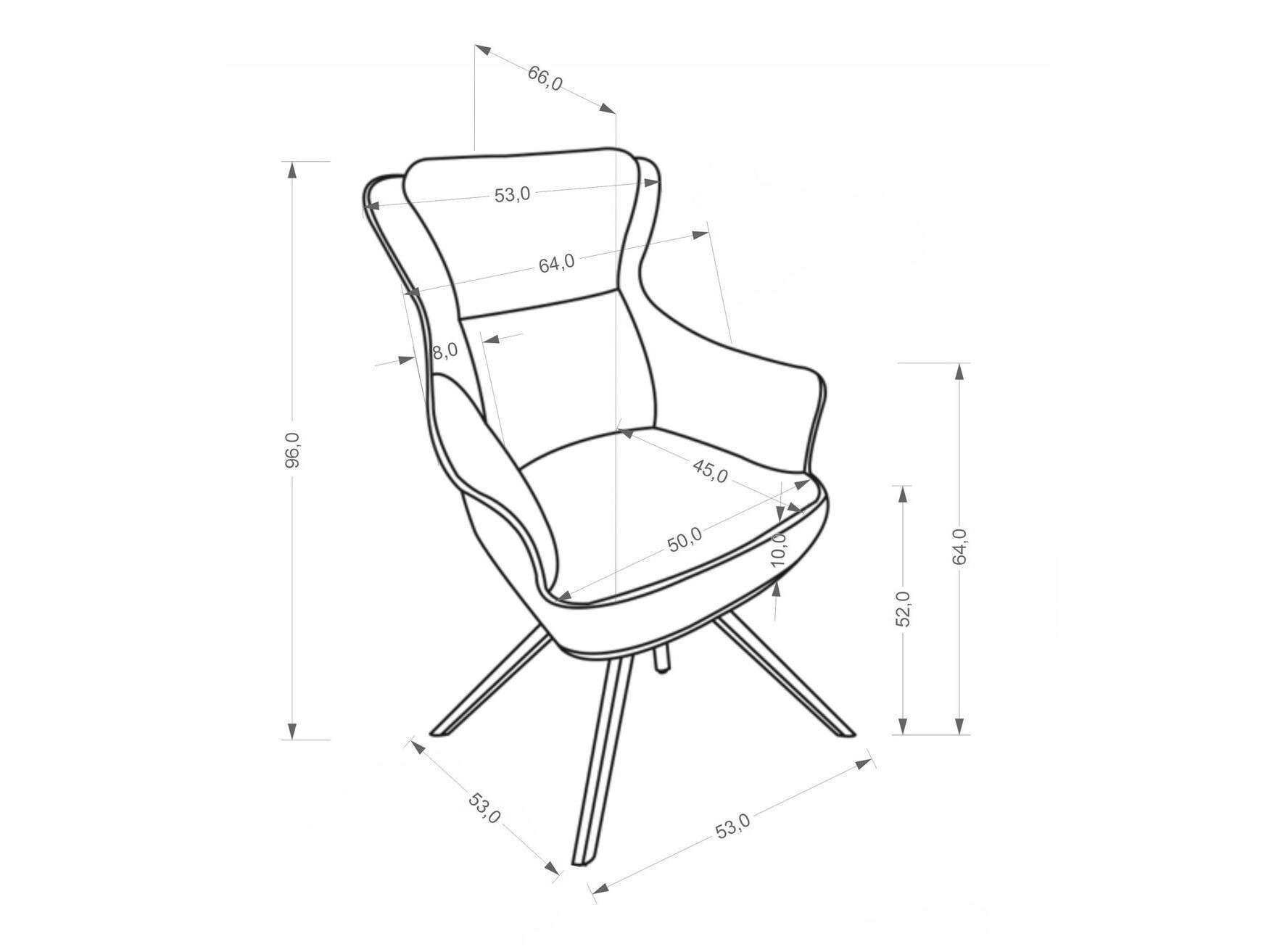 Kėdė Houston 2156 (Raven 38)