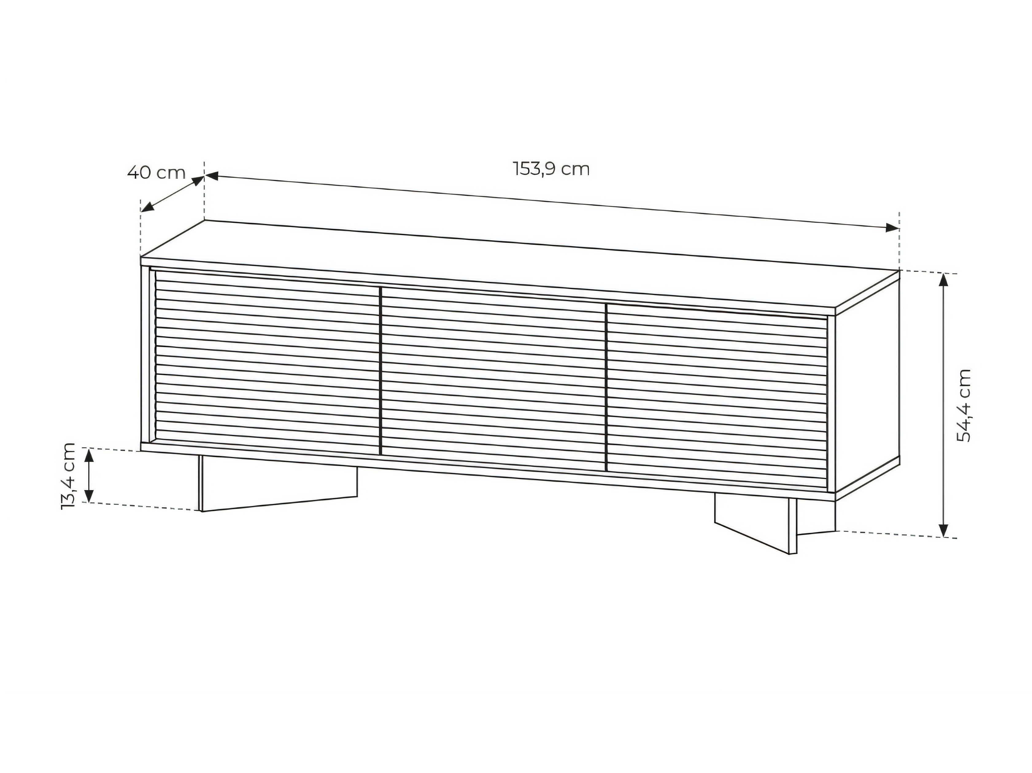 TV staliukas Nufela 105