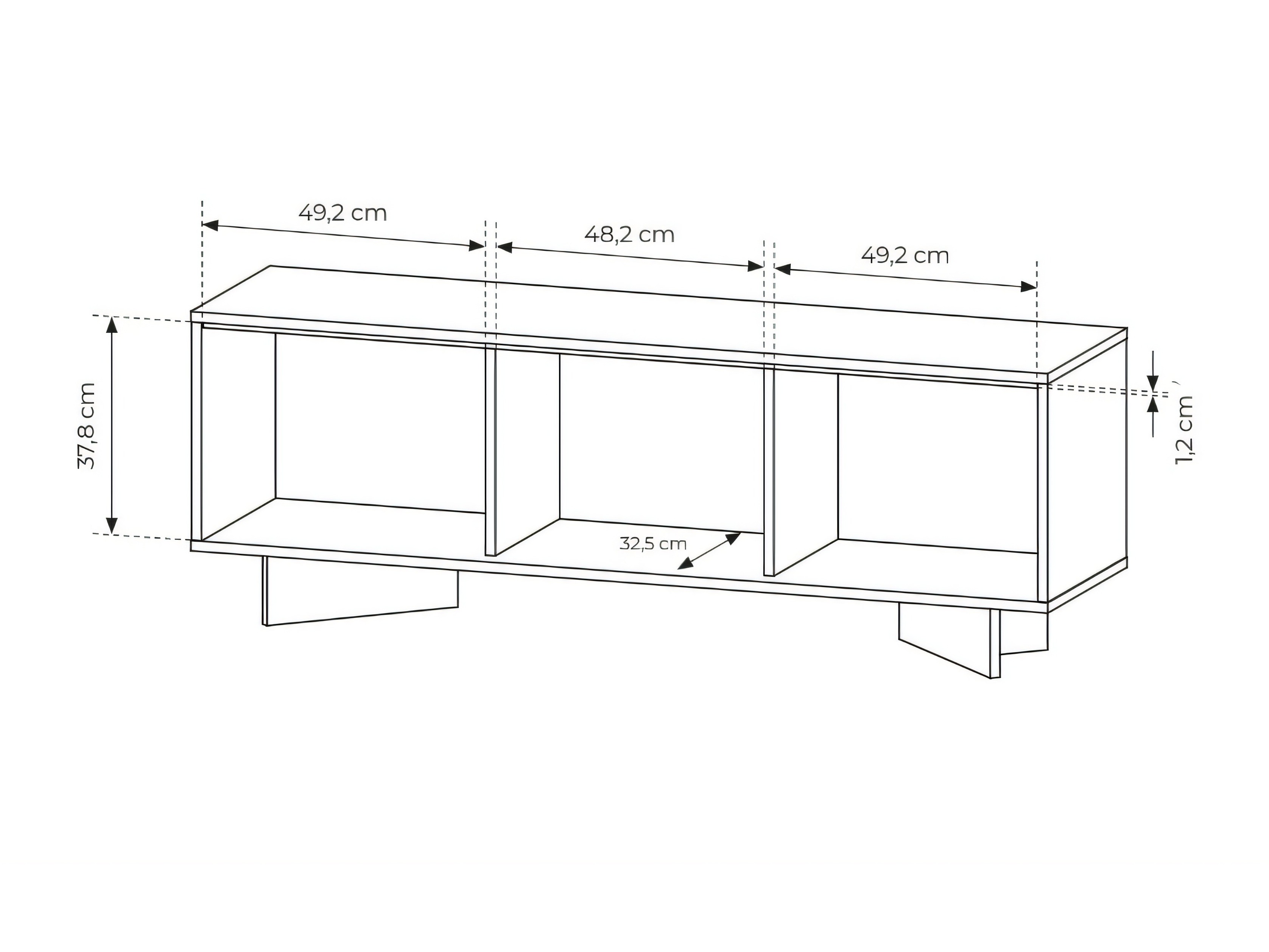 TV staliukas Nufela 105