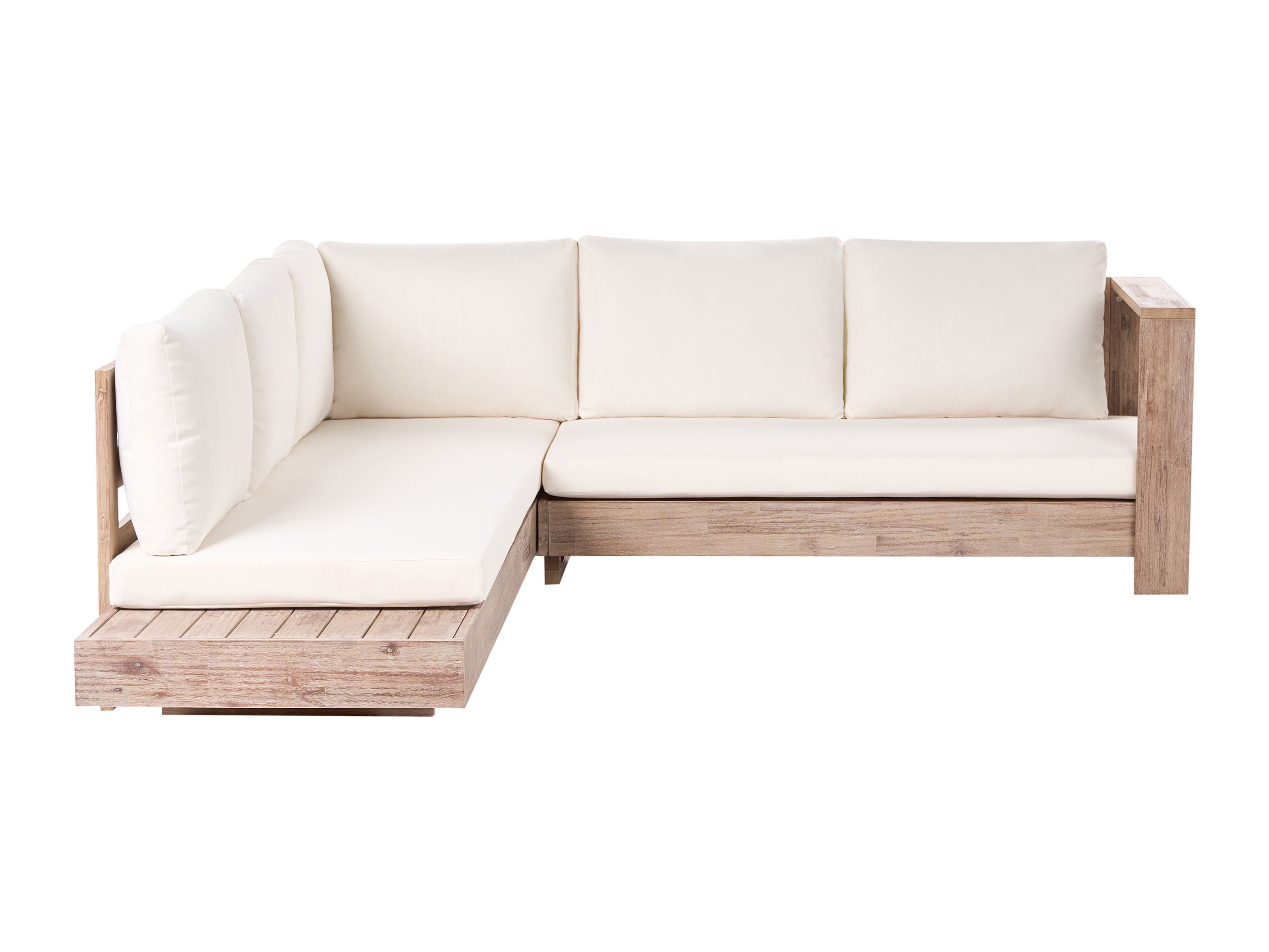 Lauko sofa Berwyn 2548 (Balta + Akacija)