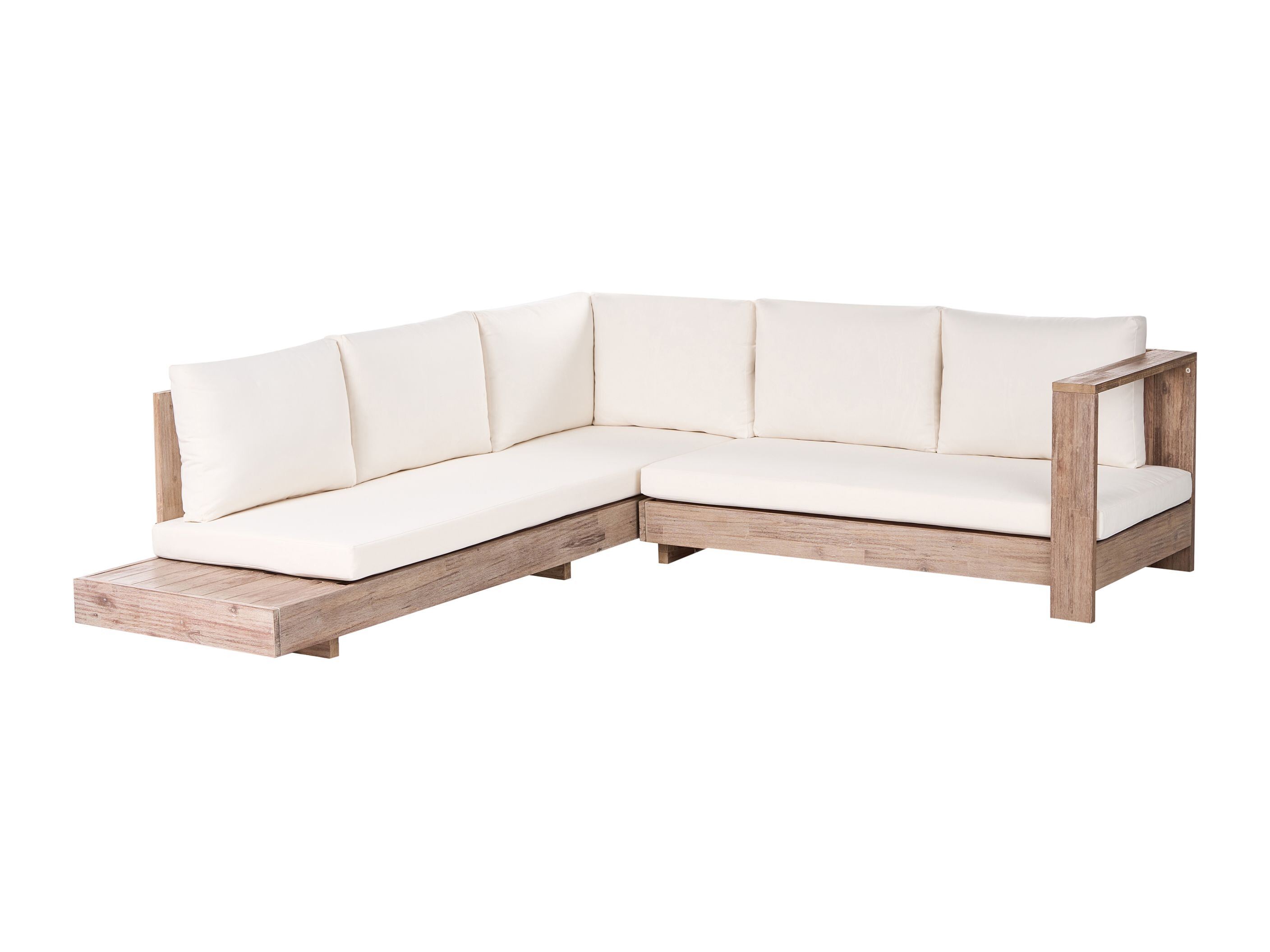 Lauko sofa Berwyn 2548 (Balta + Akacija)