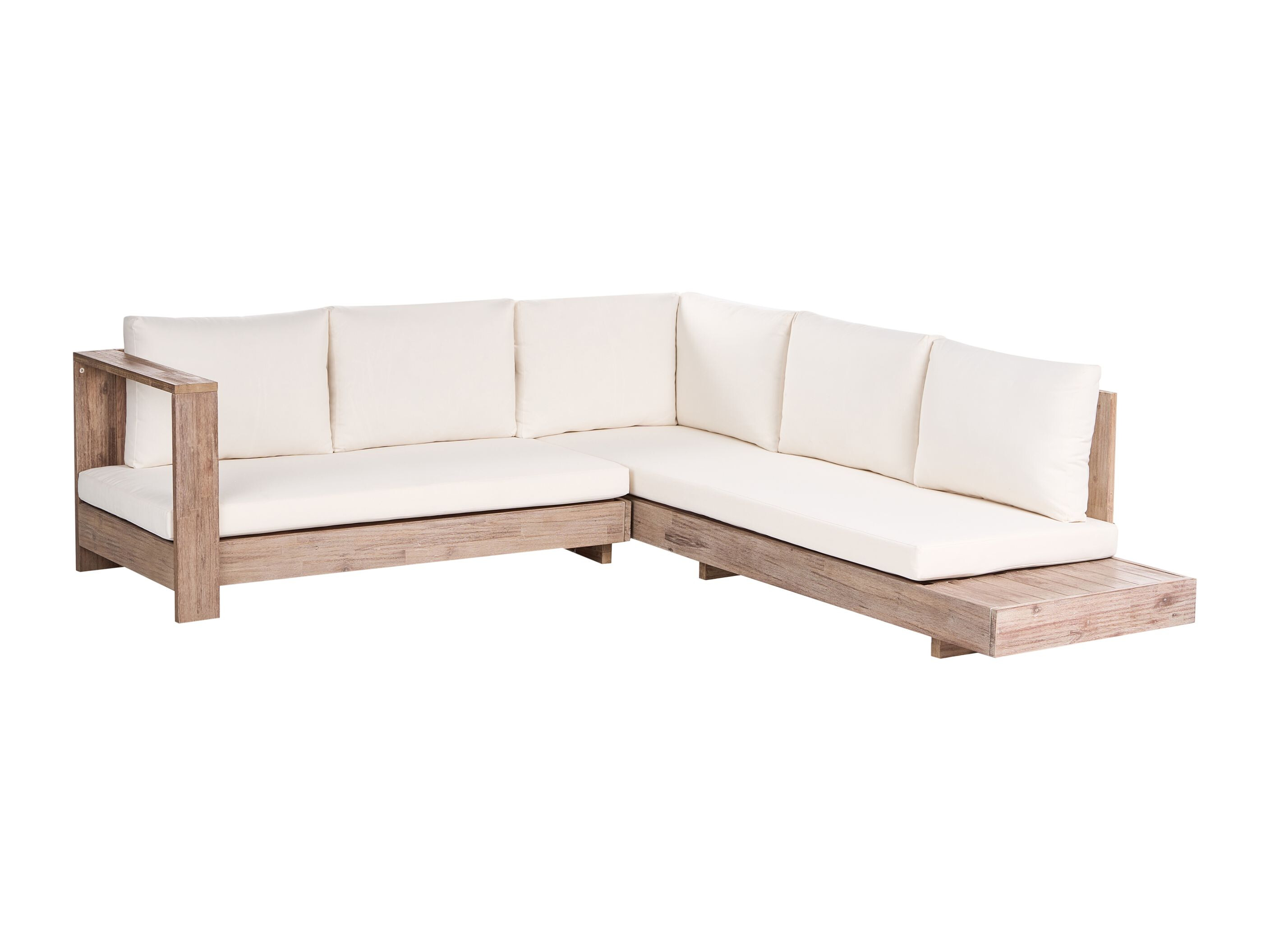 Lauko sofa Berwyn 2548 (Balta + Akacija)