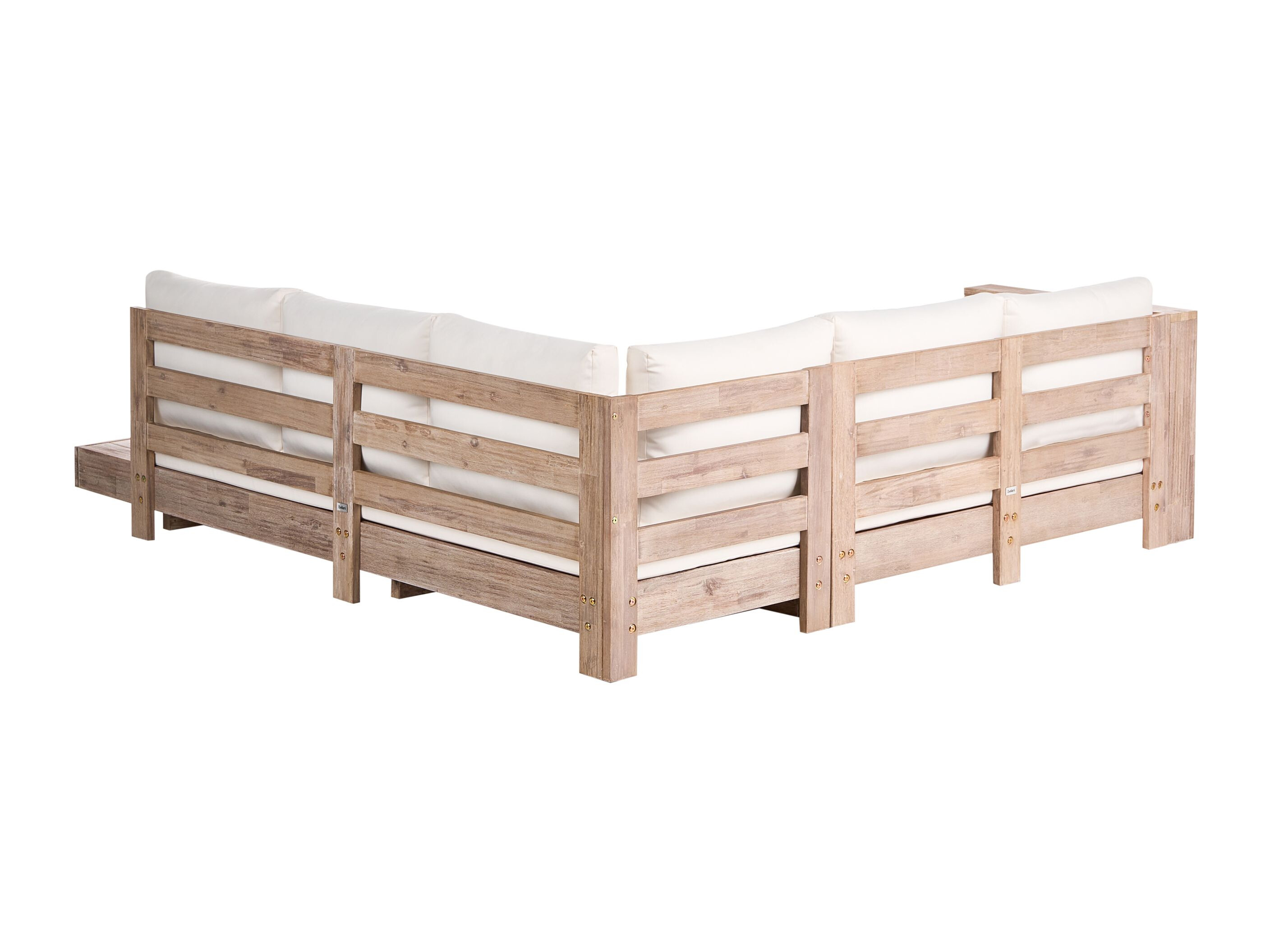 Lauko sofa Berwyn 2548 (Balta + Akacija)