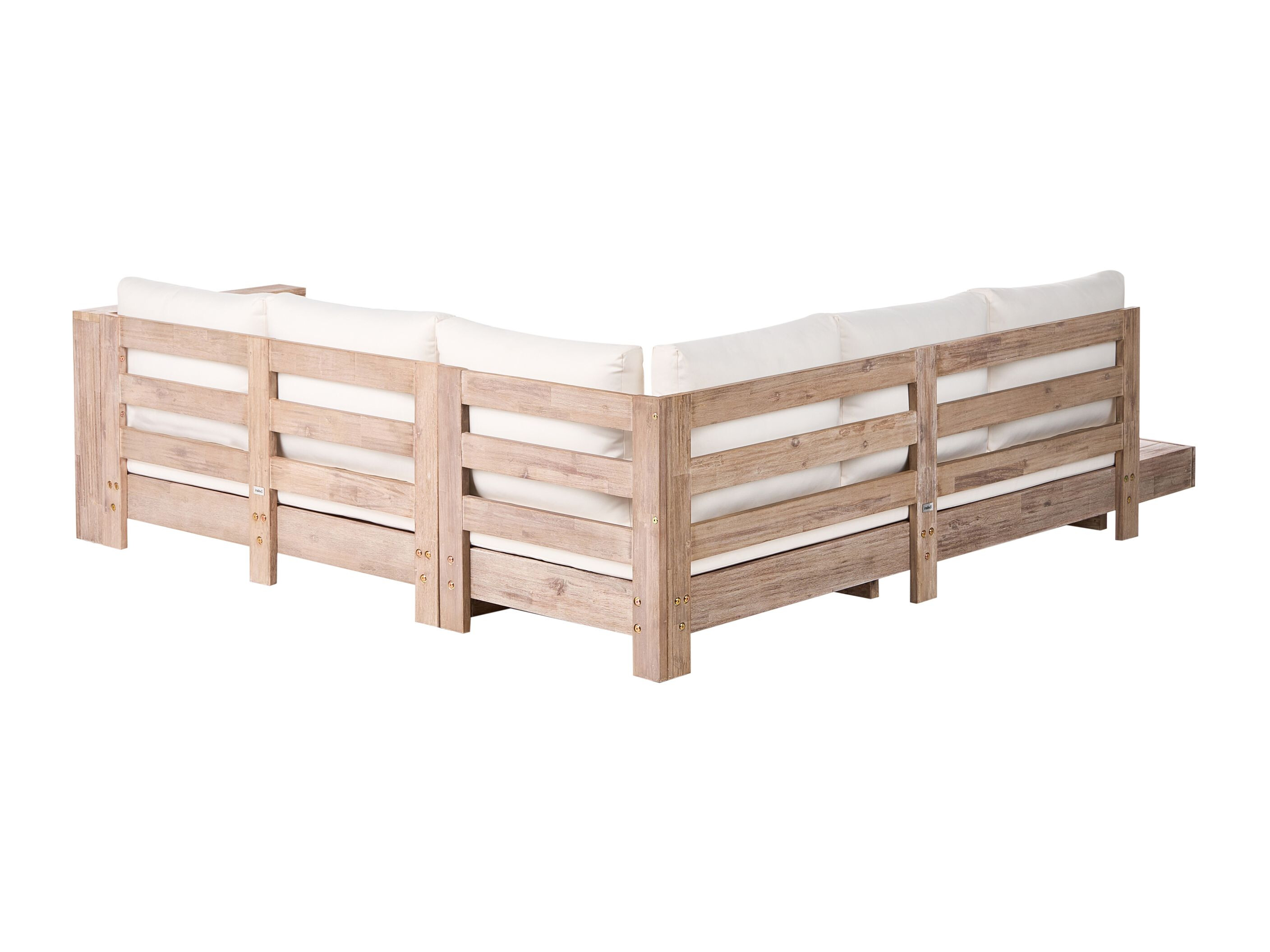 Lauko sofa Berwyn 2548 (Balta + Akacija)