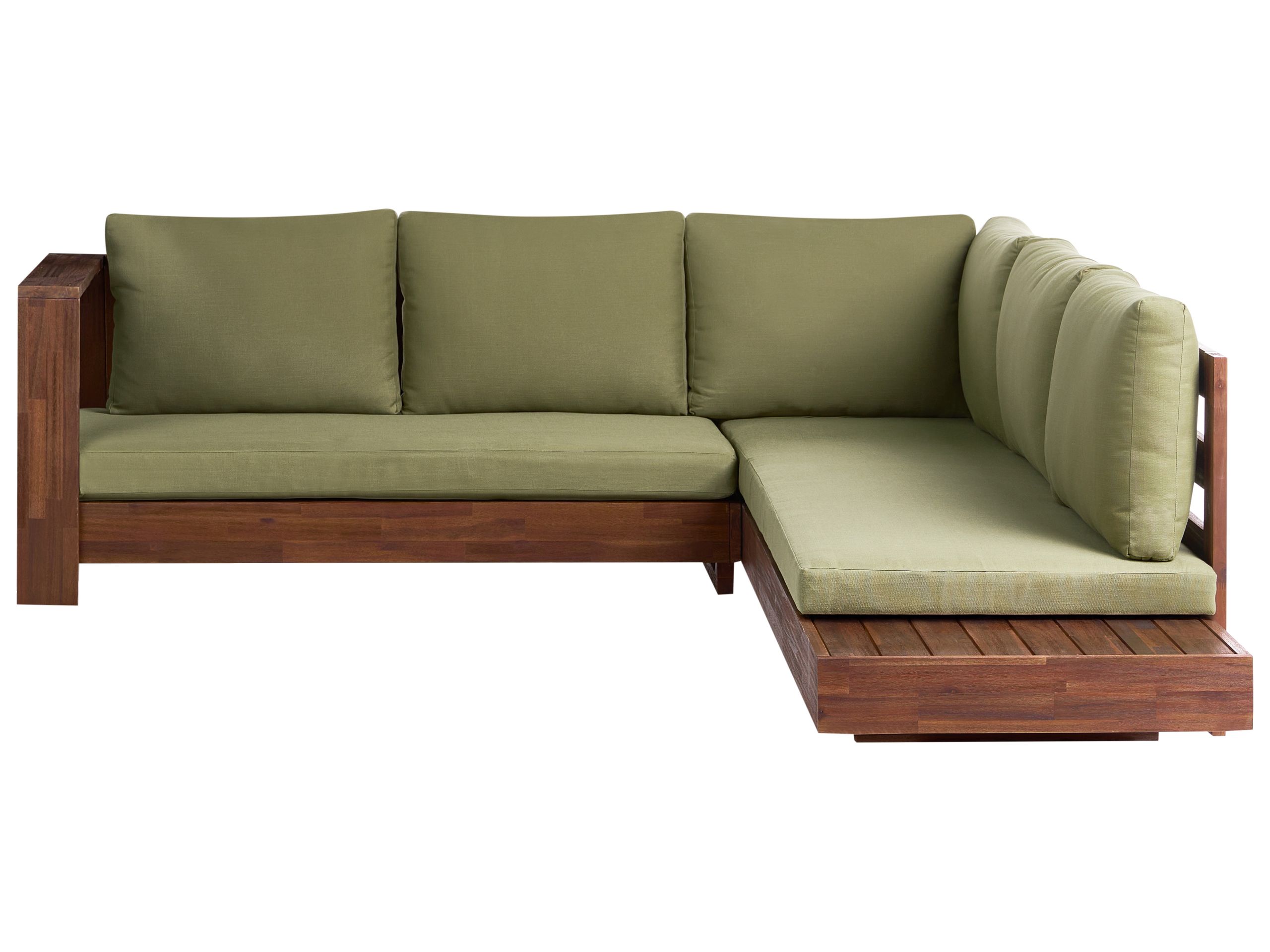 Lauko sofa Berwyn 2548 (Žalia + Akacija)