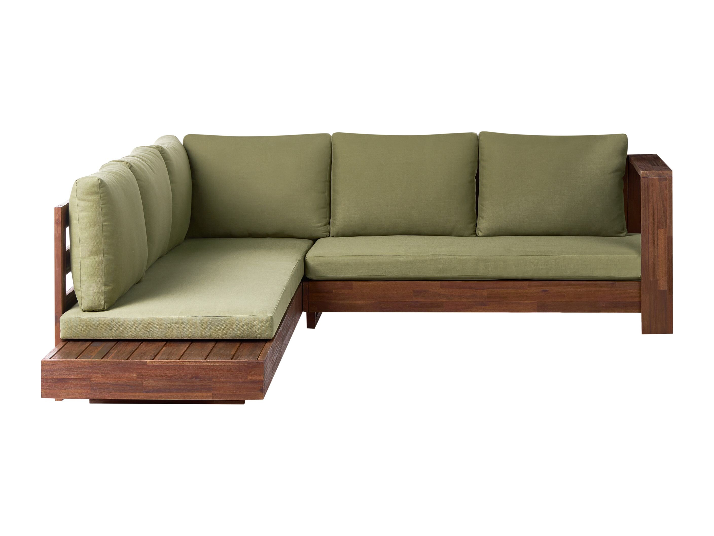 Lauko sofa Berwyn 2548 (Žalia + Akacija)