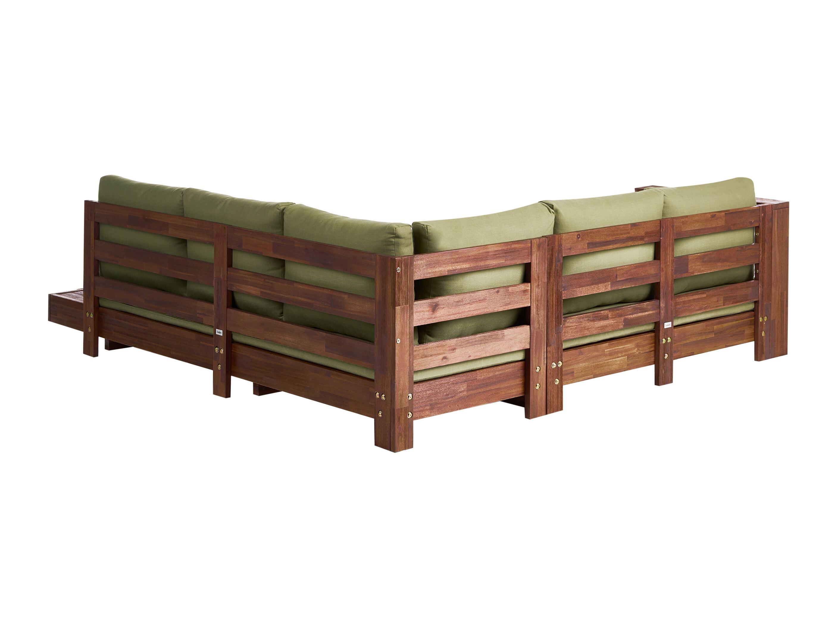 Lauko sofa Berwyn 2548 (Žalia + Akacija)