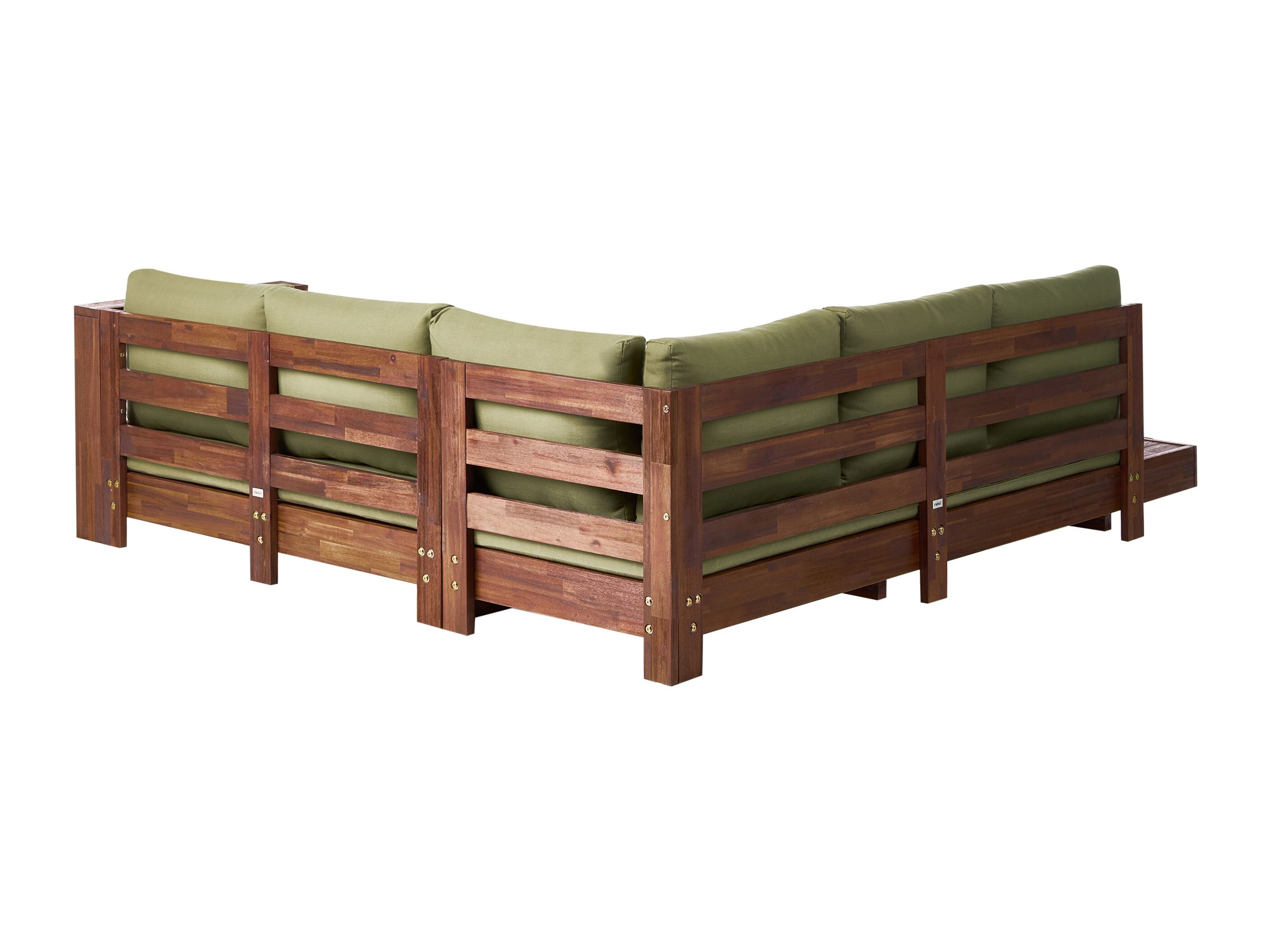 Lauko sofa Berwyn 2548 (Žalia + Akacija)