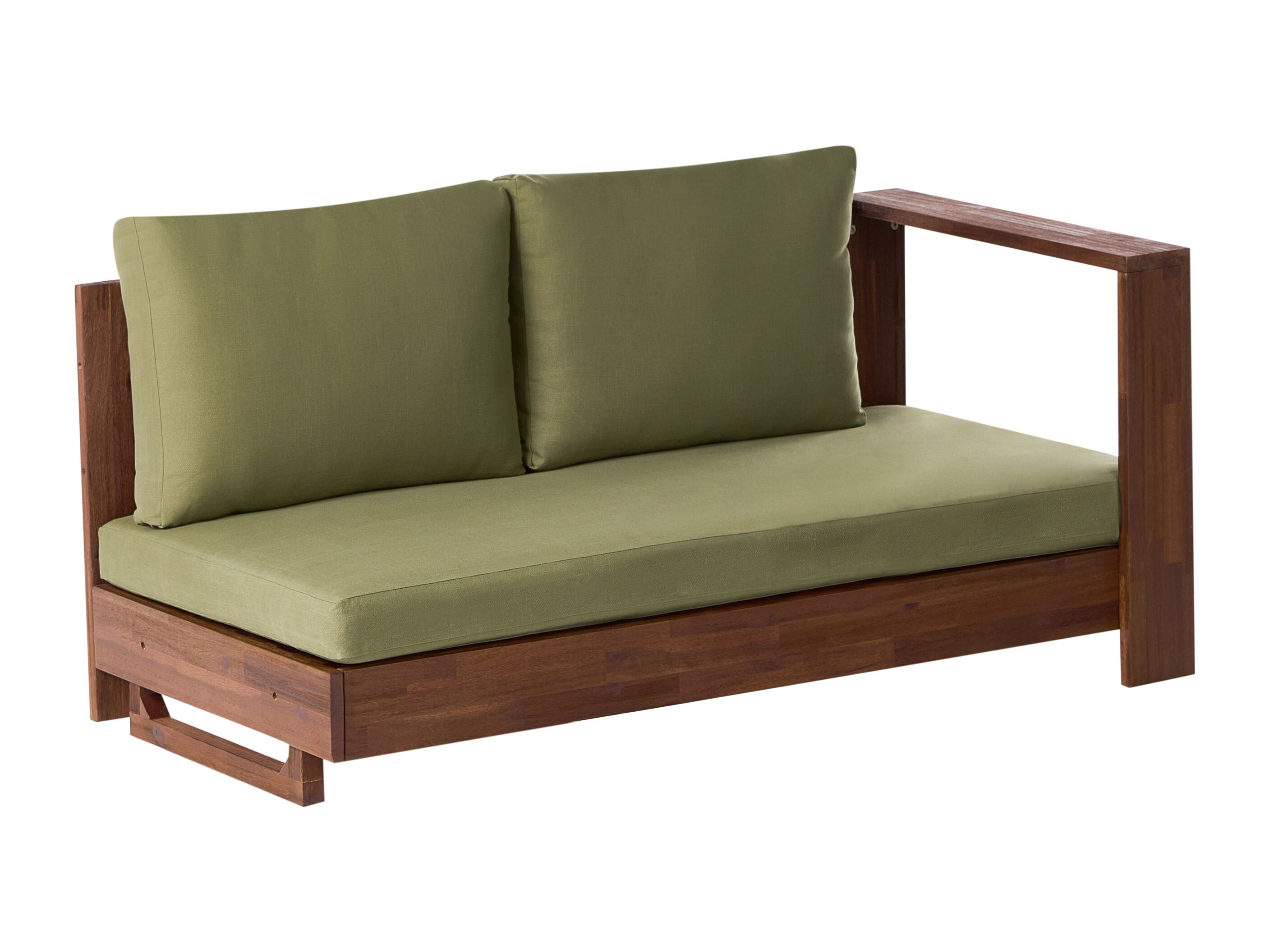 Lauko sofa Berwyn 2548 (Žalia + Akacija)