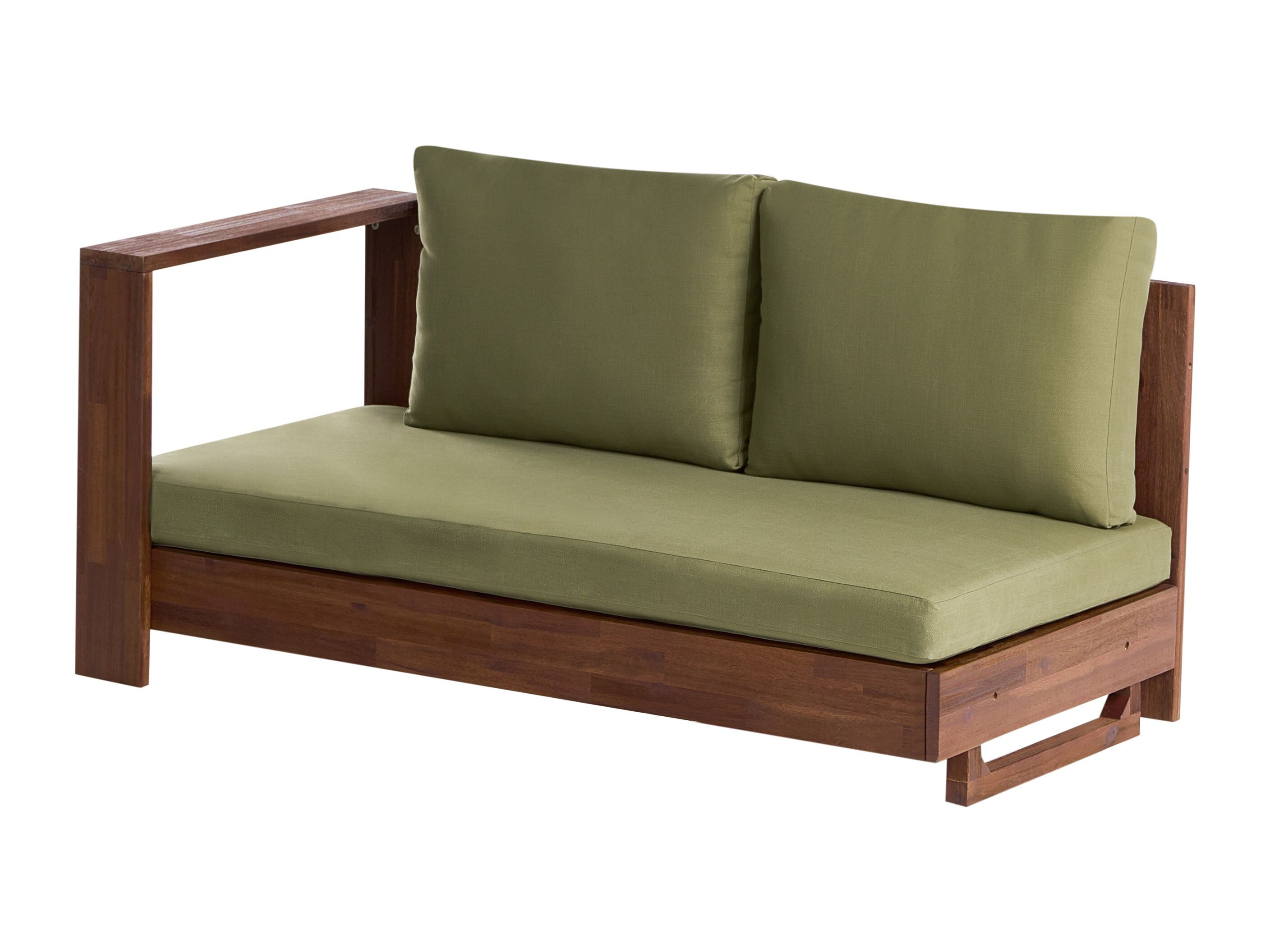 Lauko sofa Berwyn 2548 (Žalia + Akacija)