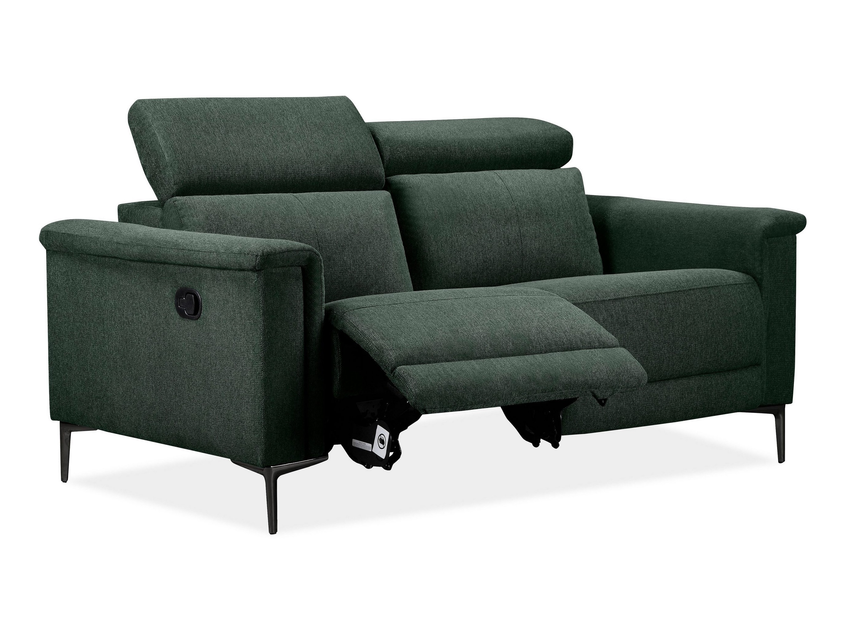 Sofa reglaineris Evamare 100 (Tamsi žalia)